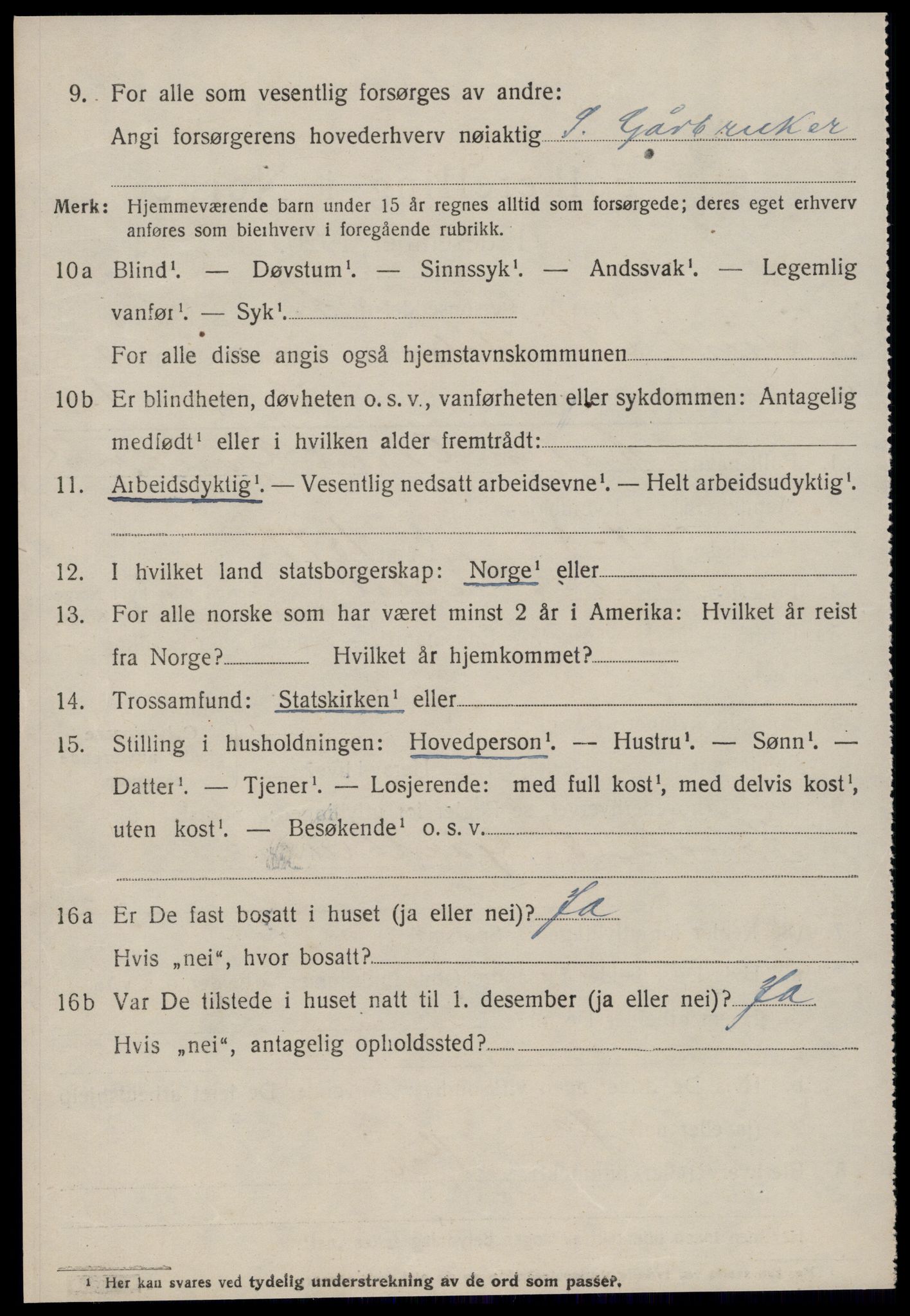 SAT, Folketelling 1920 for 1542 Eresfjord og Vistdal herred, 1920, s. 2516