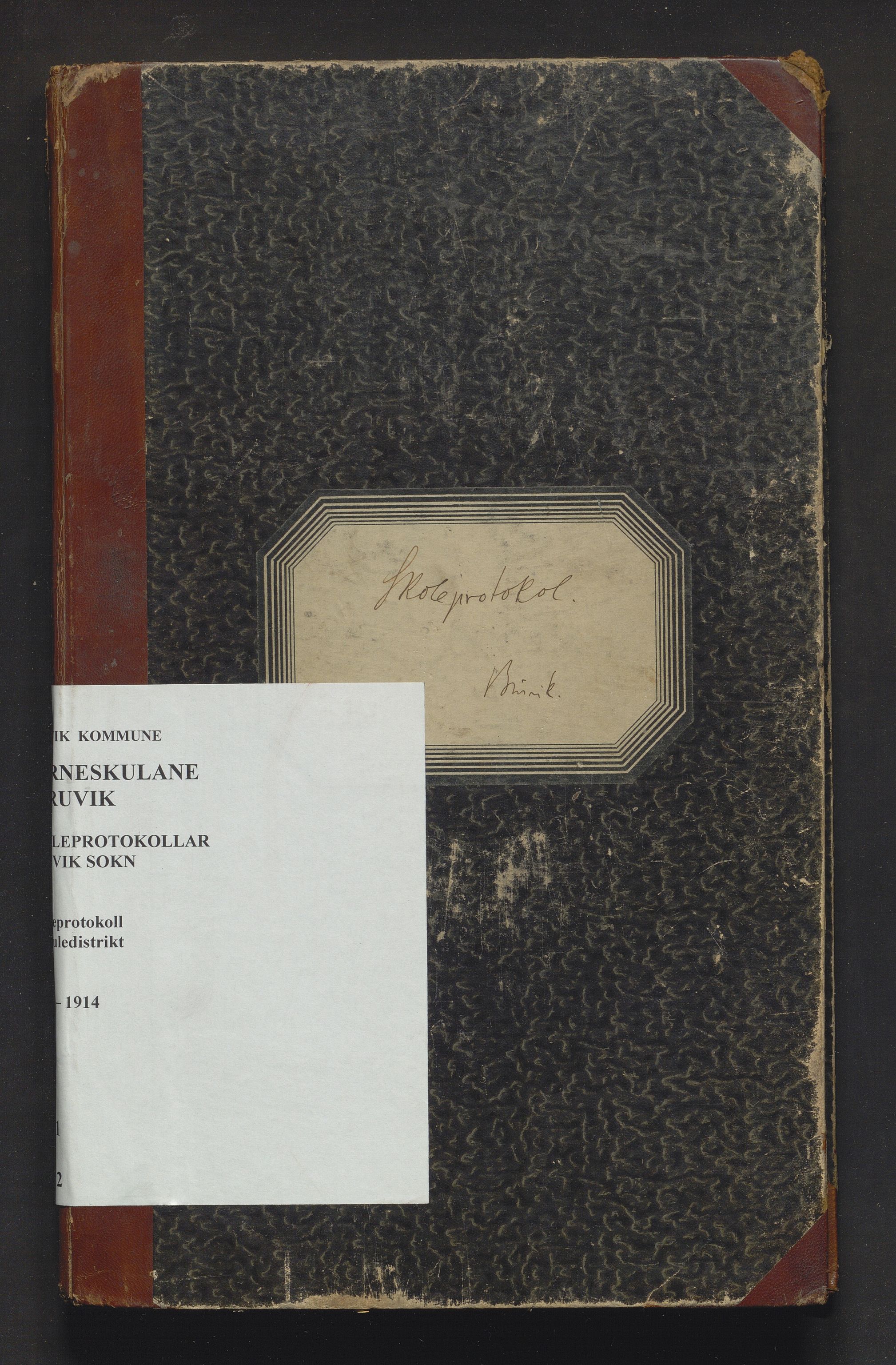 Bruvik kommune. Barneskulane, IKAH/1251a-231/F/Fa/L0002: Skuleprotokoll for Hesjedal, Bruvik og Vassdal krinsar, 1899-1914
