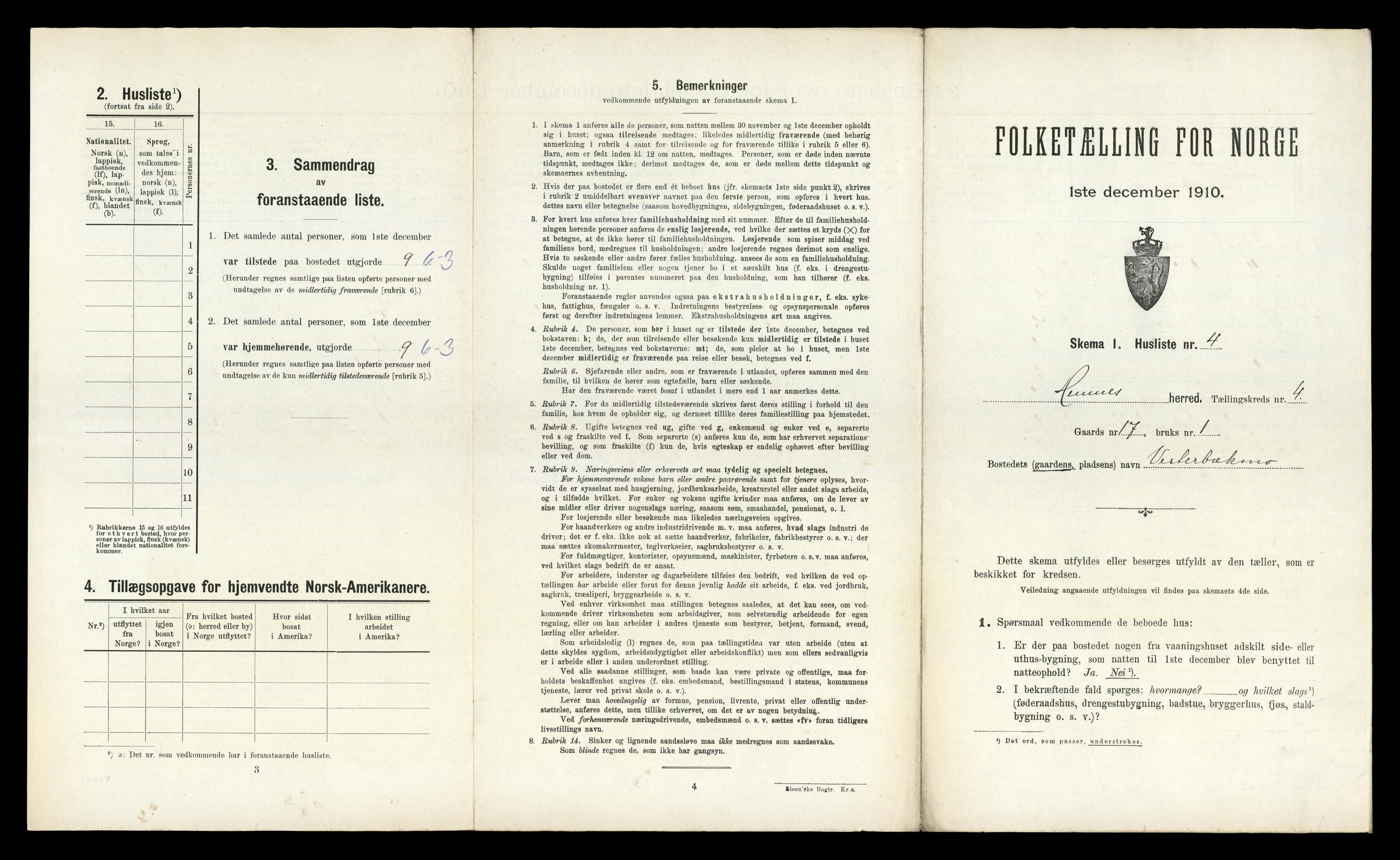 RA, Folketelling 1910 for 1832 Hemnes herred, 1910, s. 984