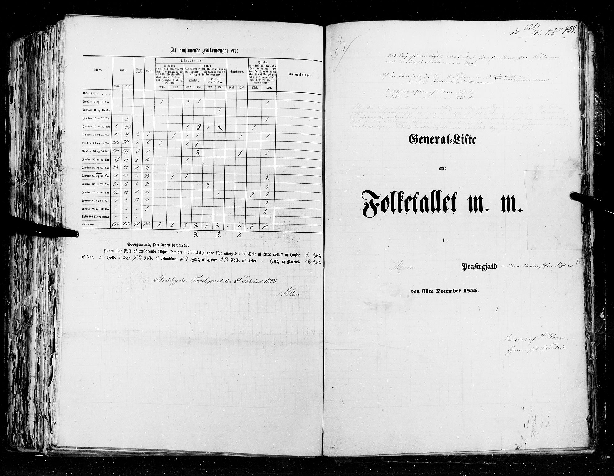 RA, Folketellingen 1855, bind 5: Nordre Bergenhus amt, Romsdal amt og Søndre Trondhjem amt, 1855, s. 434