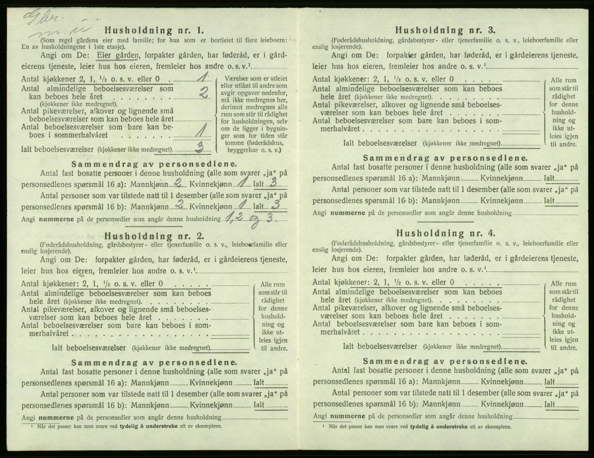 SAB, Folketelling 1920 for 1223 Tysnes herred, 1920, s. 518