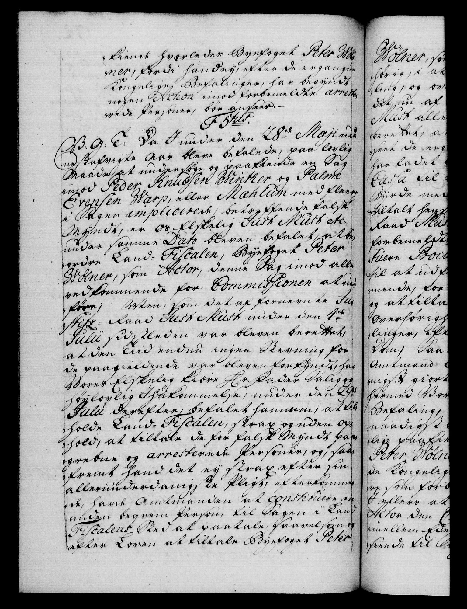 Danske Kanselli 1572-1799, AV/RA-EA-3023/F/Fc/Fca/Fcab/L0031: Norske tegnelser, 1746-1748, s. 72b