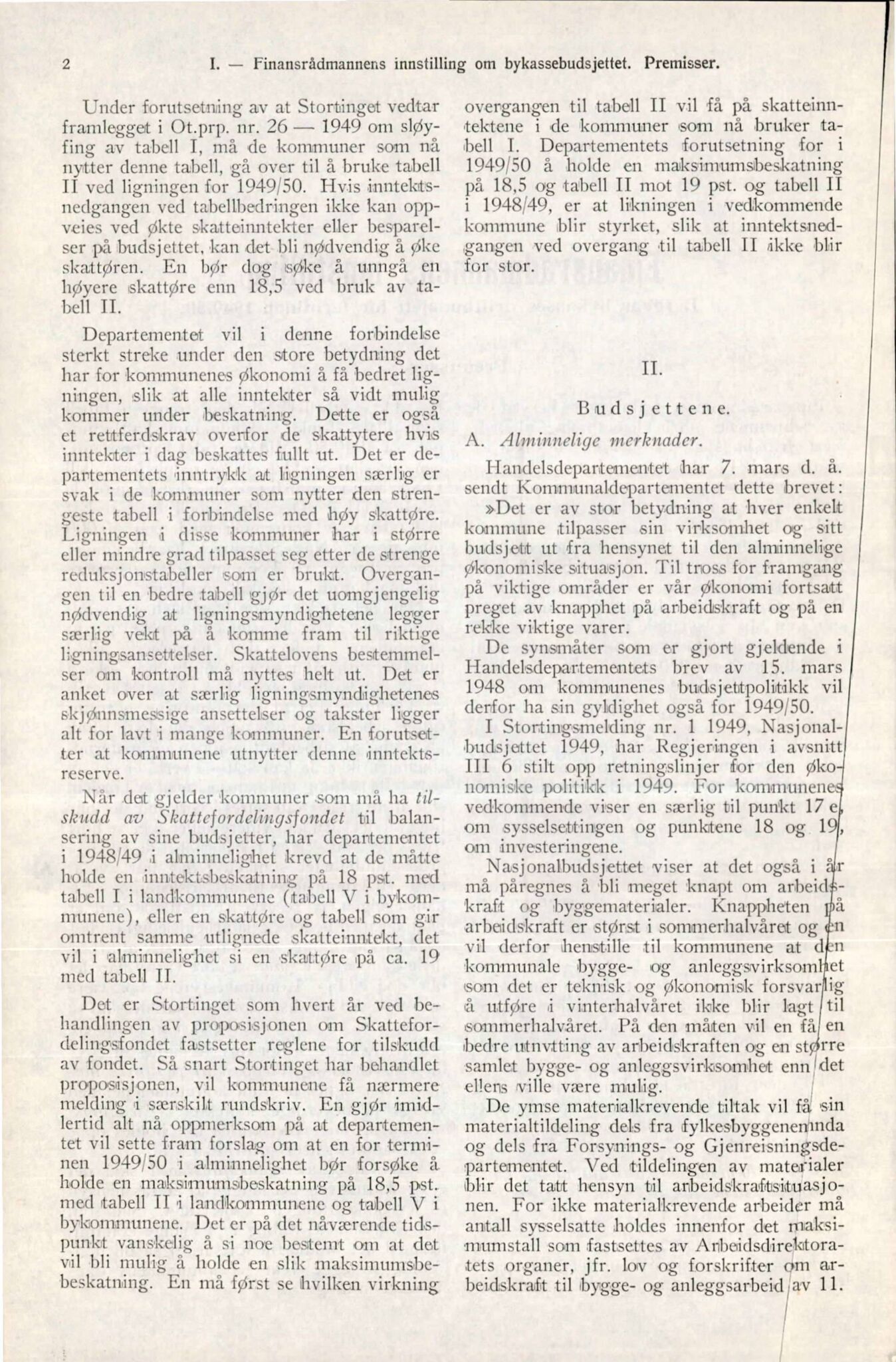 Bergen kommune. Formannskapet, BBA/A-0003/Ad/L0159: Bergens Kommuneforhandlinger, bind II, 1949