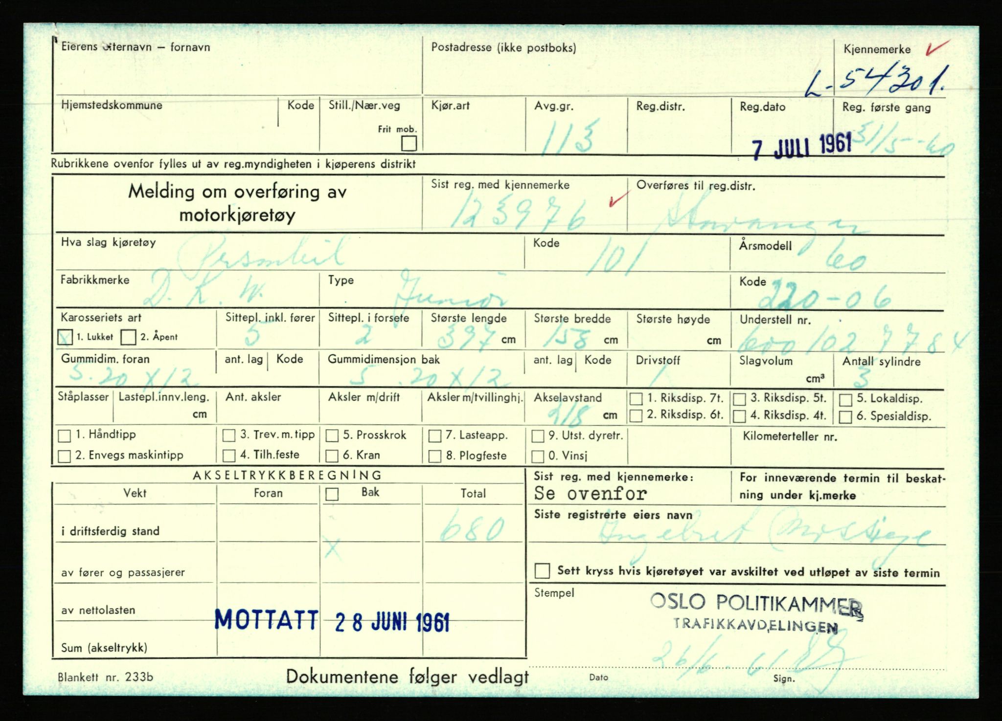 Stavanger trafikkstasjon, AV/SAST-A-101942/0/F/L0054: L-54200 - L-55699, 1930-1971, s. 211