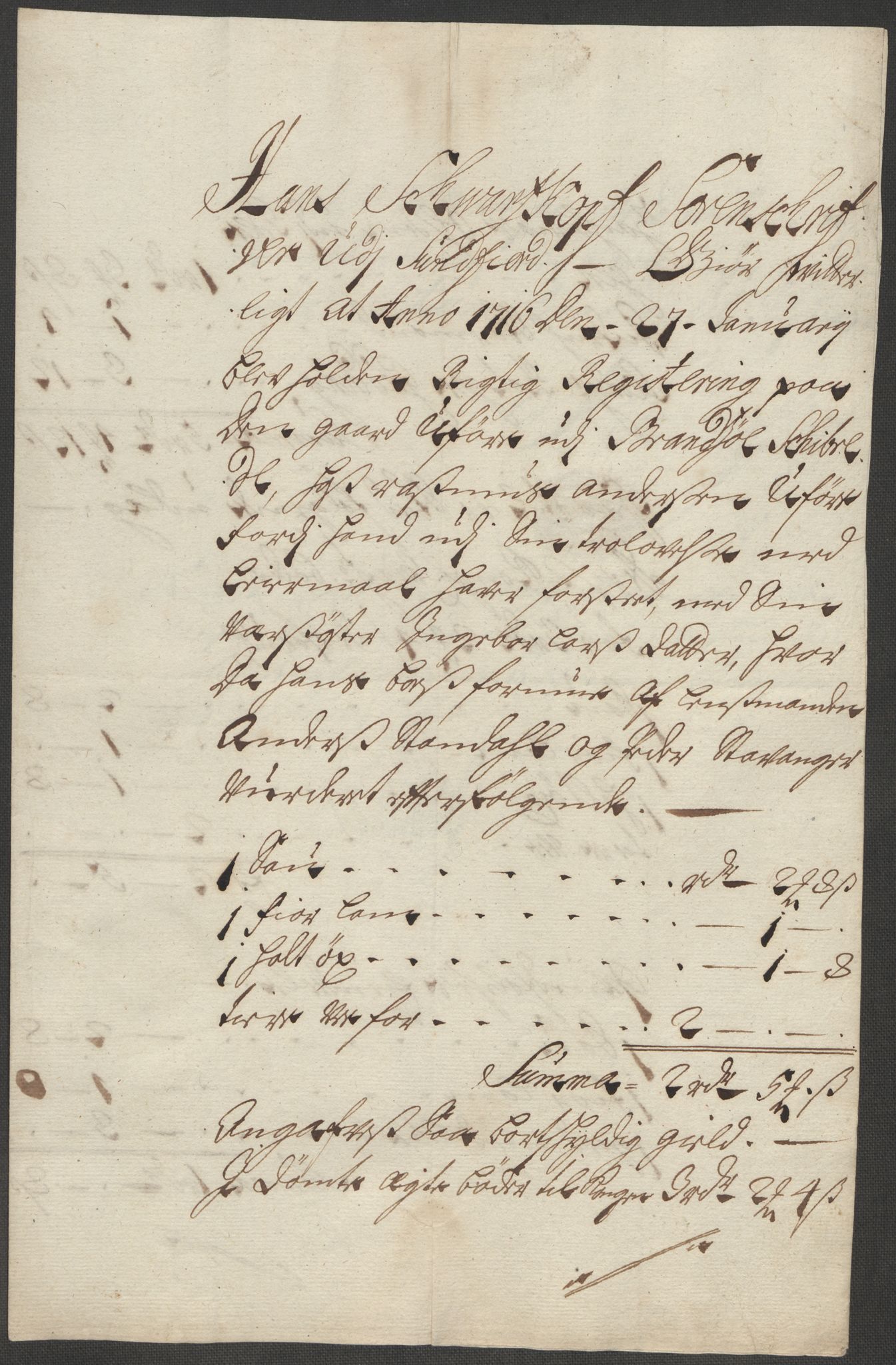 Rentekammeret inntil 1814, Reviderte regnskaper, Fogderegnskap, AV/RA-EA-4092/R53/L3440: Fogderegnskap Sunn- og Nordfjord, 1716, s. 69