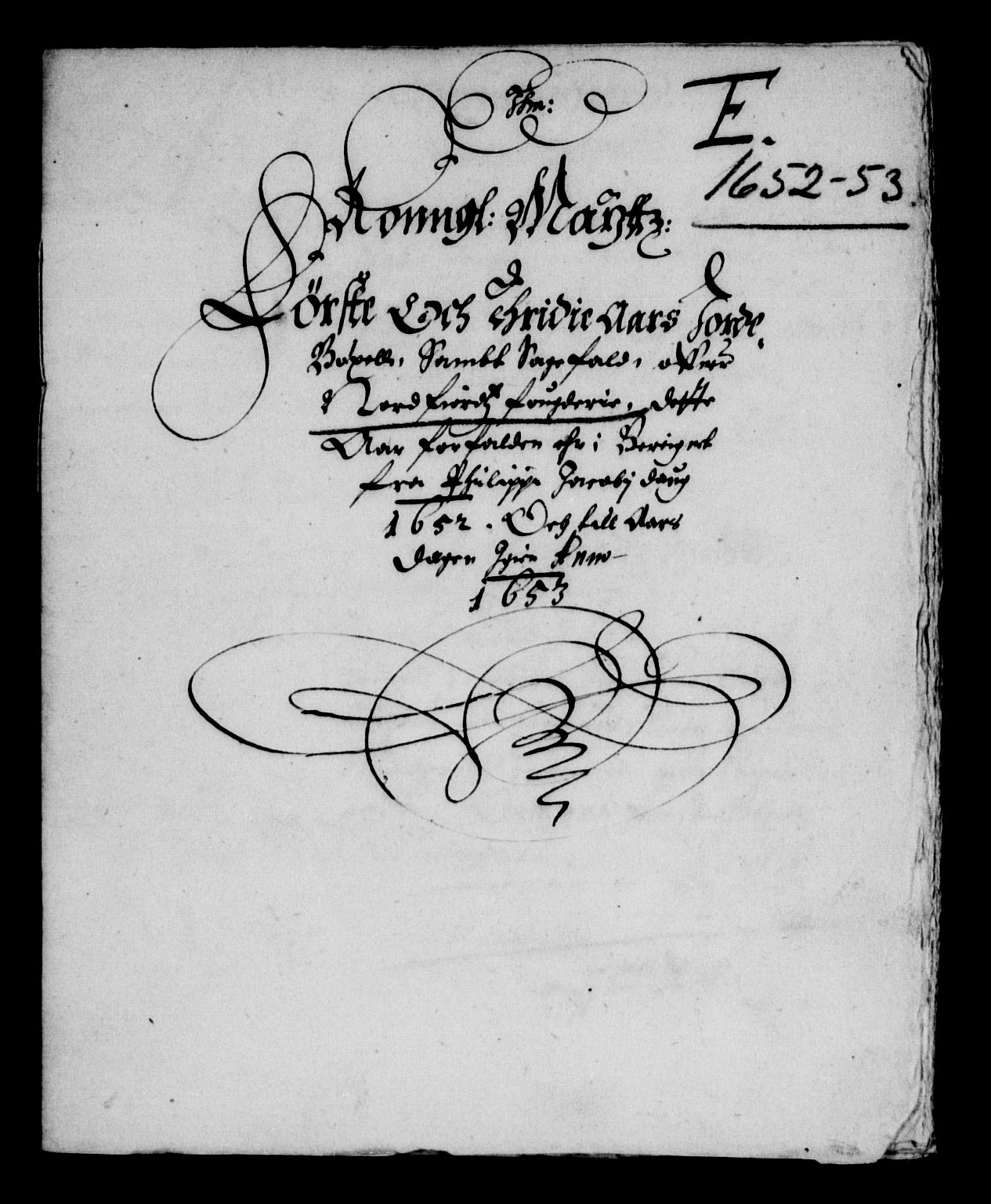 Rentekammeret inntil 1814, Reviderte regnskaper, Lensregnskaper, RA/EA-5023/R/Rb/Rbt/L0122: Bergenhus len, 1652-1653