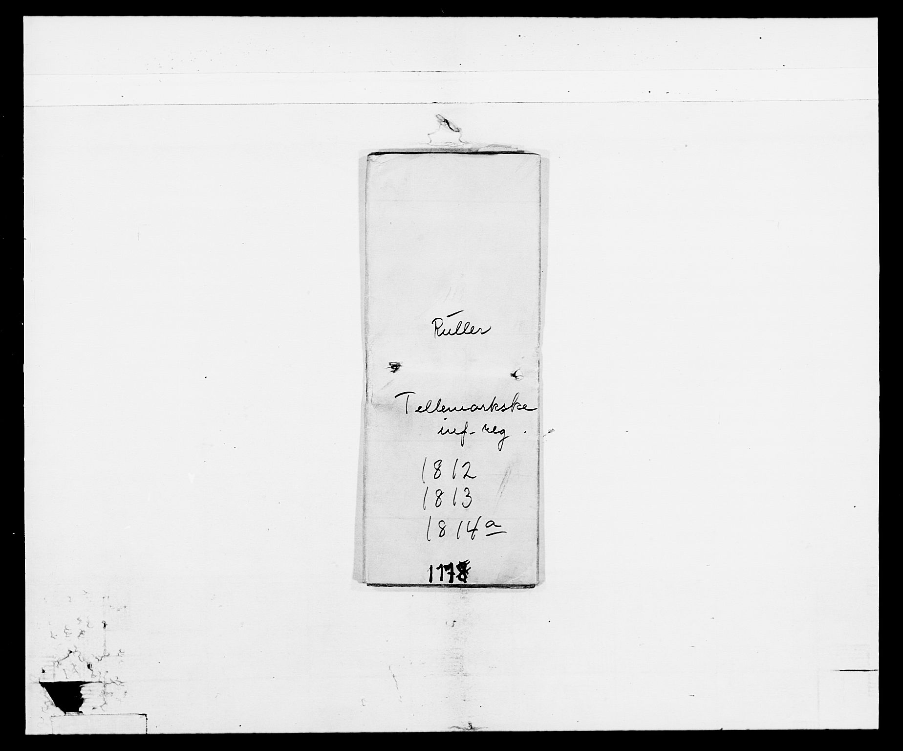Generalitets- og kommissariatskollegiet, Det kongelige norske kommissariatskollegium, AV/RA-EA-5420/E/Eh/L0117: Telemarkske nasjonale infanteriregiment, 1812-1814, s. 6