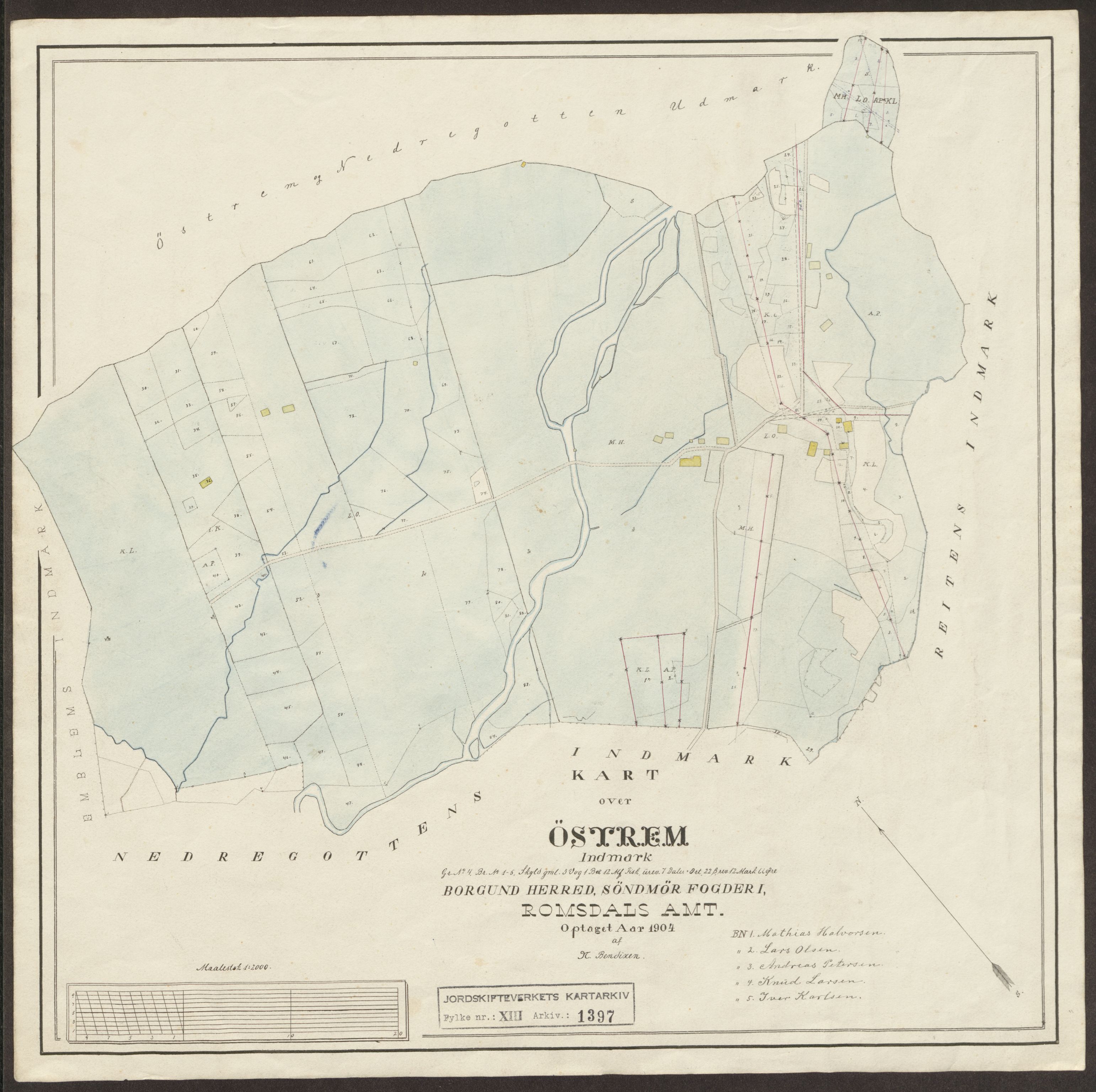 Jordskifteverkets kartarkiv, AV/RA-S-3929/T, 1859-1988, s. 1648