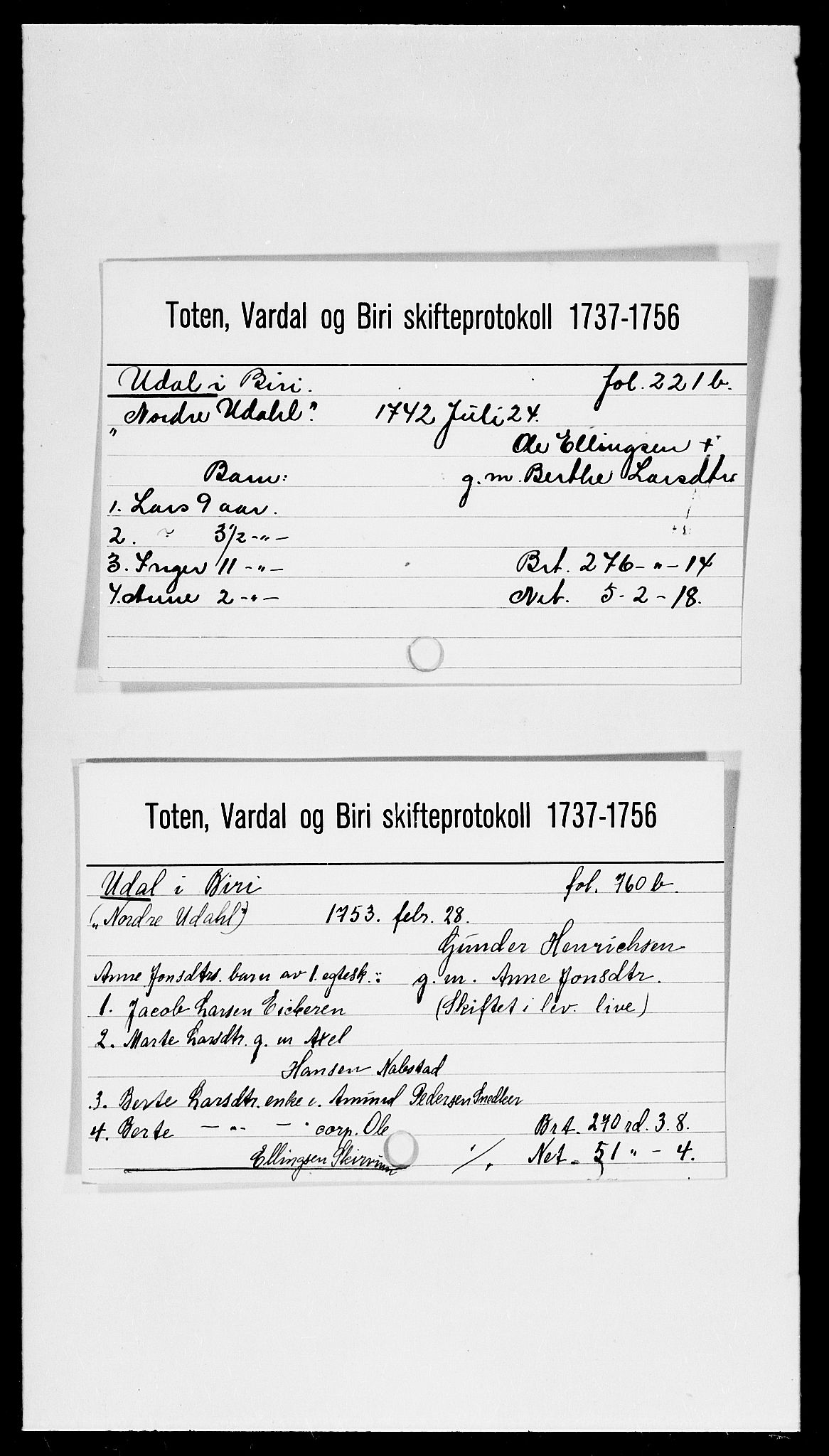 Toten tingrett, SAH/TING-006/J, 1657-1903, s. 28464