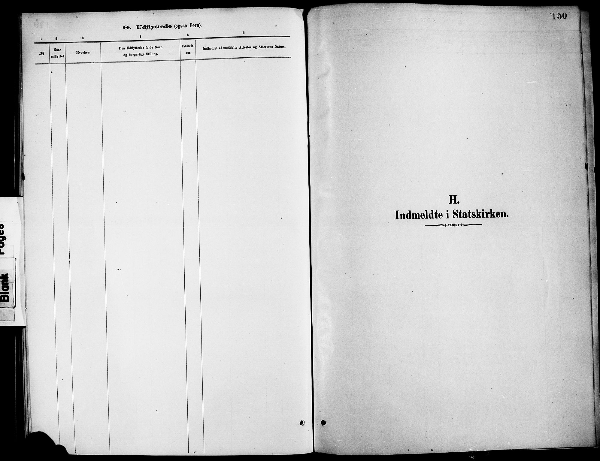 Etne sokneprestembete, SAB/A-75001/H/Hab: Klokkerbok nr. C 4, 1879-1896, s. 150