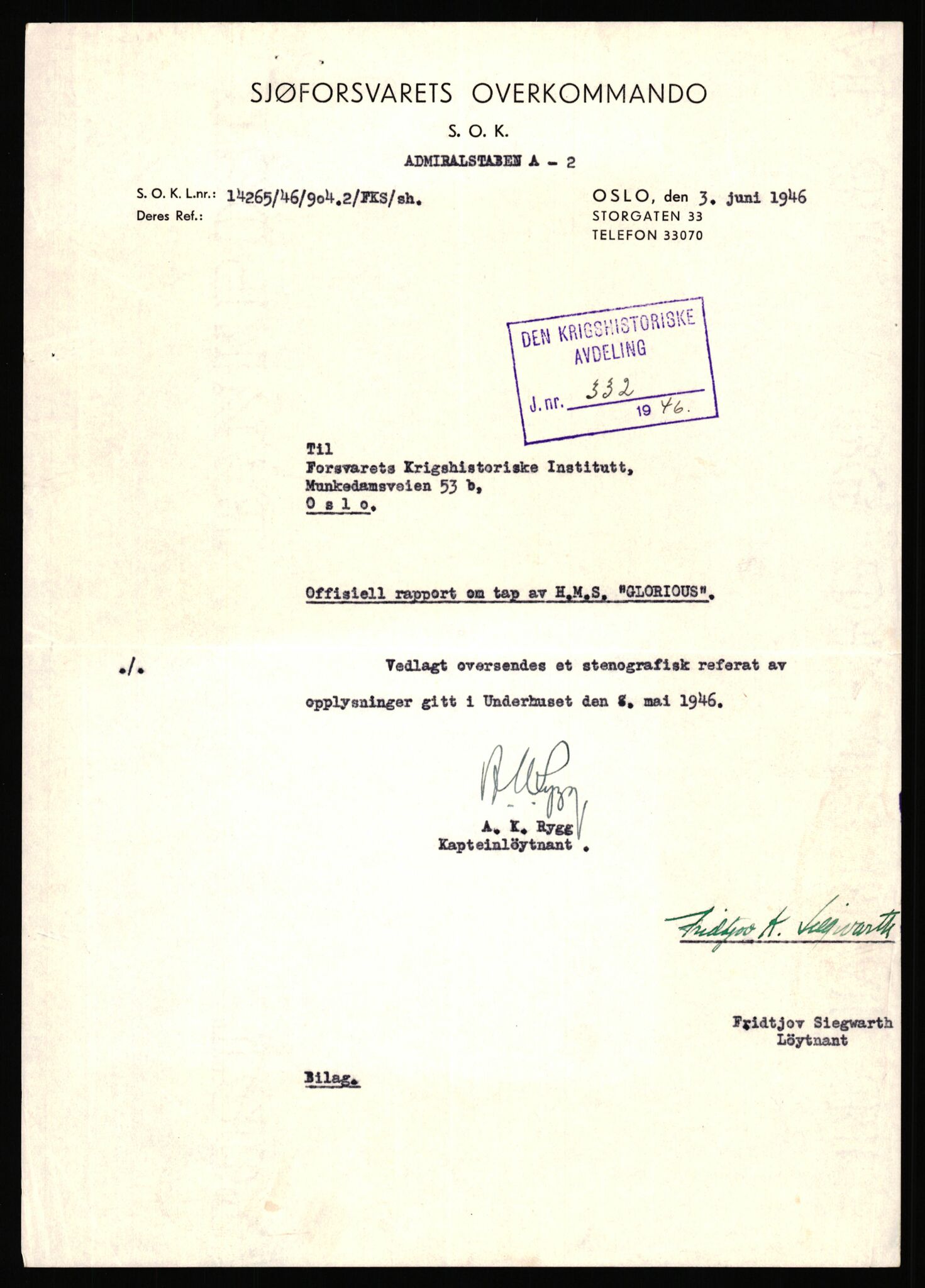 Forsvaret, Forsvarets krigshistoriske avdeling, AV/RA-RAFA-2017/Y/Yd/L0171: II-C-11-940  -  Storbritannia., 1939-1947, s. 170