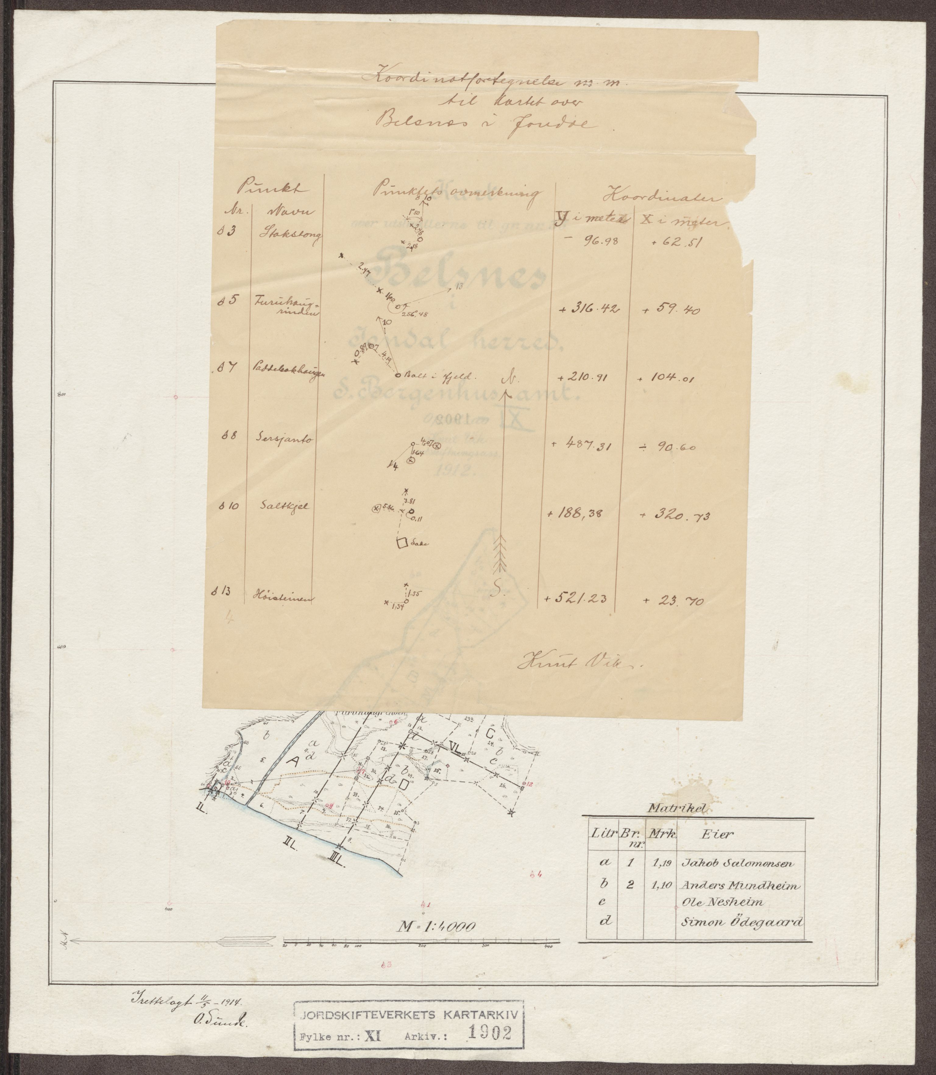 Jordskifteverkets kartarkiv, AV/RA-S-3929/T, 1859-1988, s. 2077