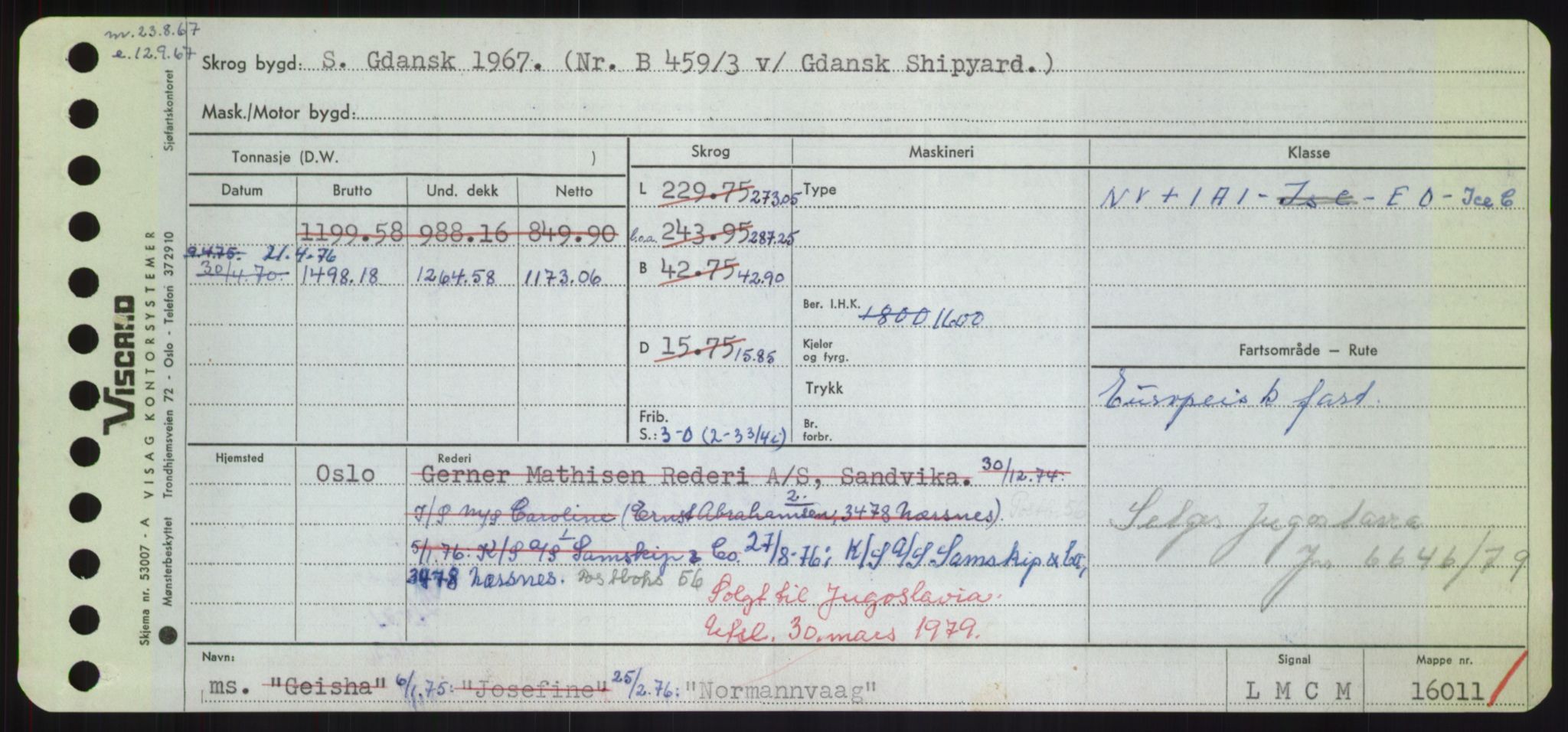 Sjøfartsdirektoratet med forløpere, Skipsmålingen, AV/RA-S-1627/H/Hd/L0027: Fartøy, Norhop-Nør, s. 83