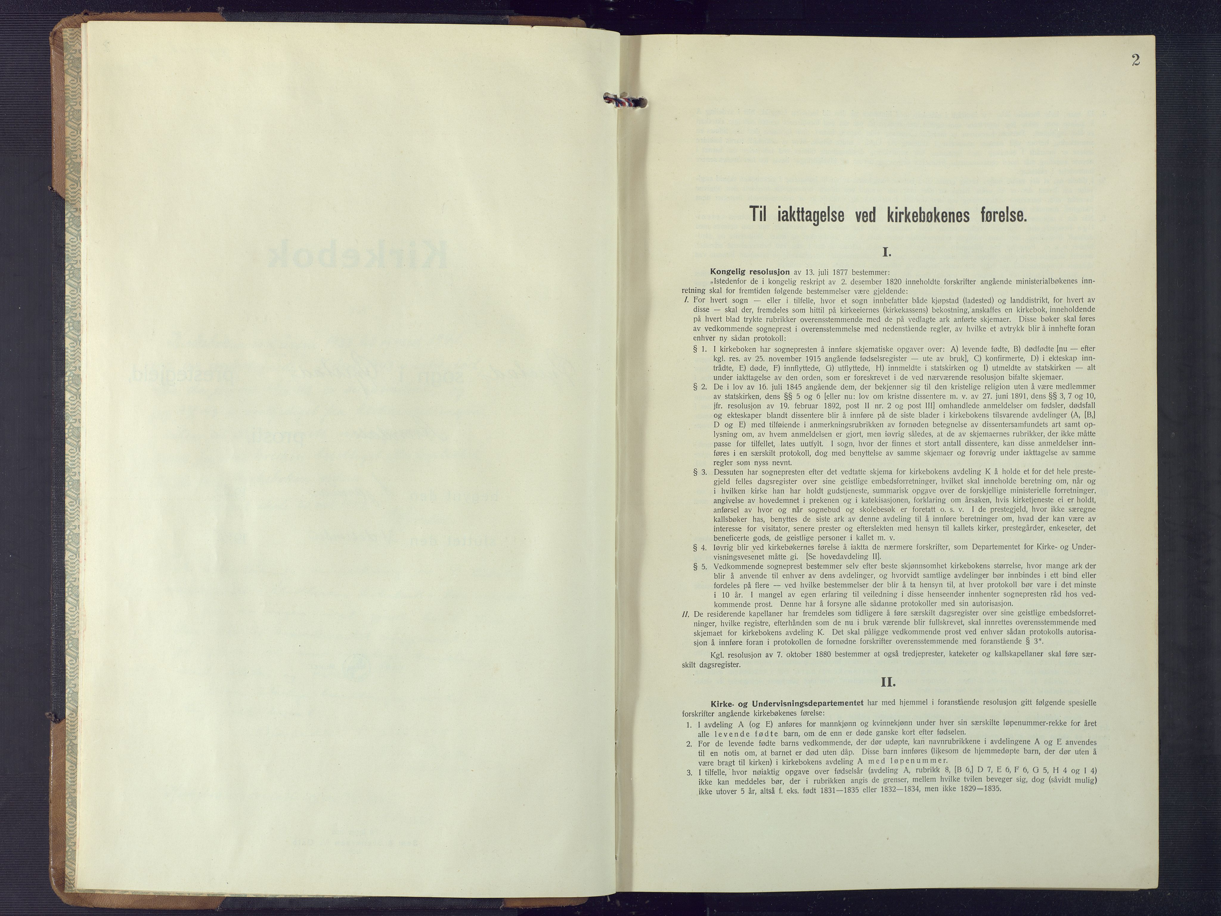 Øyestad sokneprestkontor, AV/SAK-1111-0049/F/Fb/L0013: Klokkerbok nr. B 13, 1933-1945, s. 2