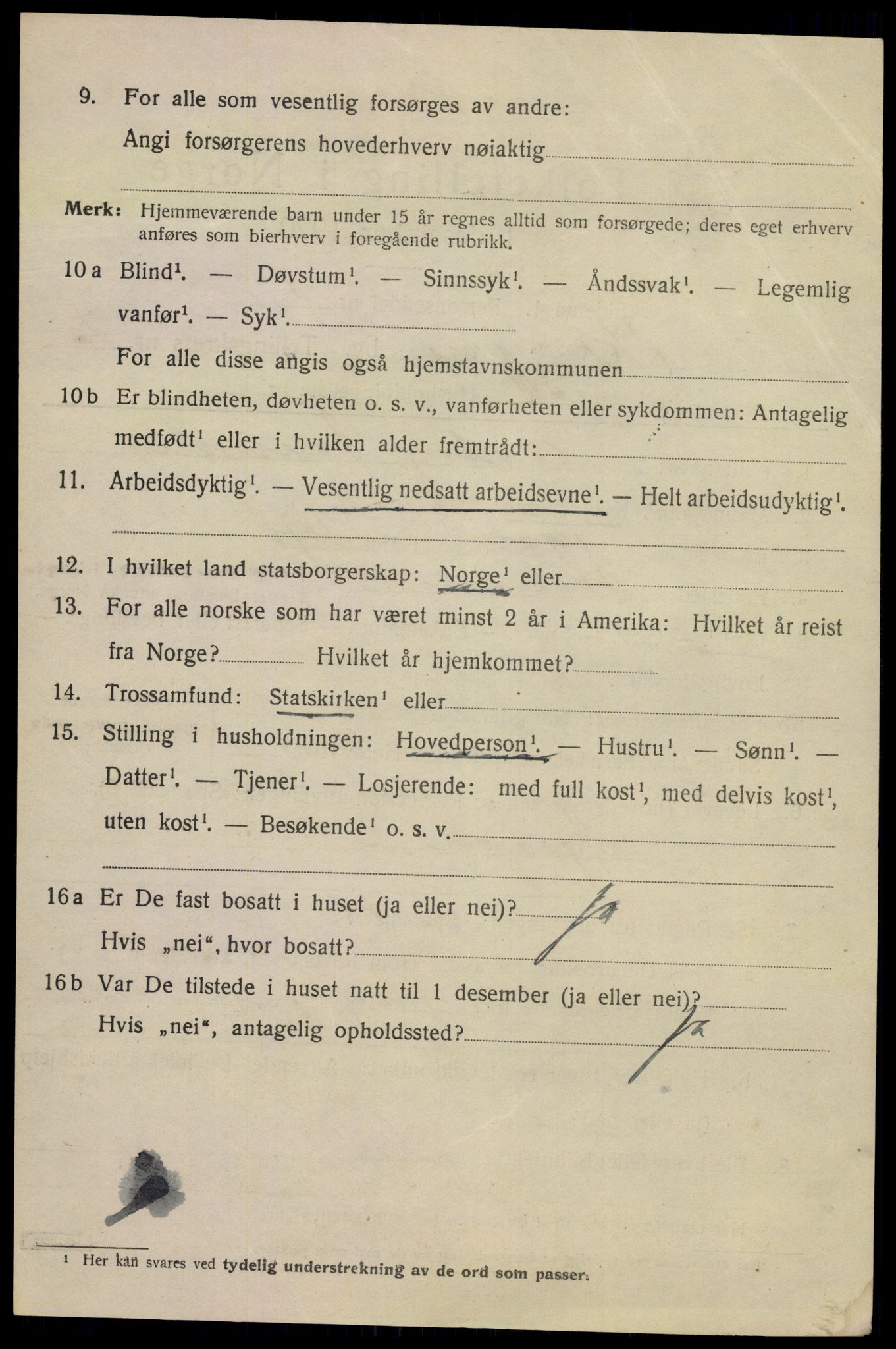 SAKO, Folketelling 1920 for 0801 Kragerø kjøpstad, 1920, s. 5764