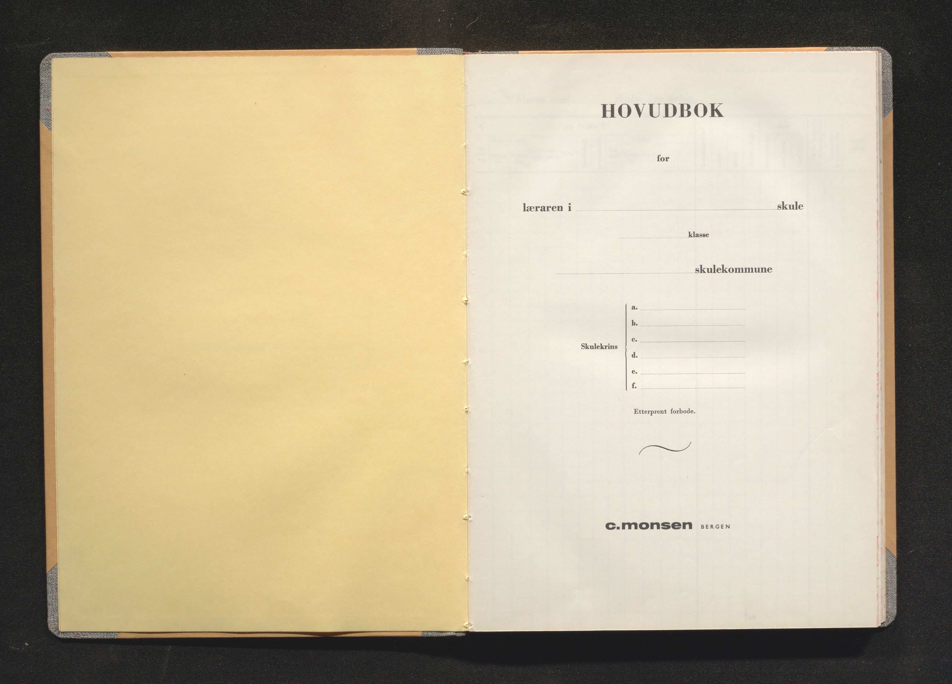 Fjell kommune. Barneskulane, IKAH/1246-231/F/Fh/L0006: Skuleprotokoll for Knappskog skule, 1968-1972