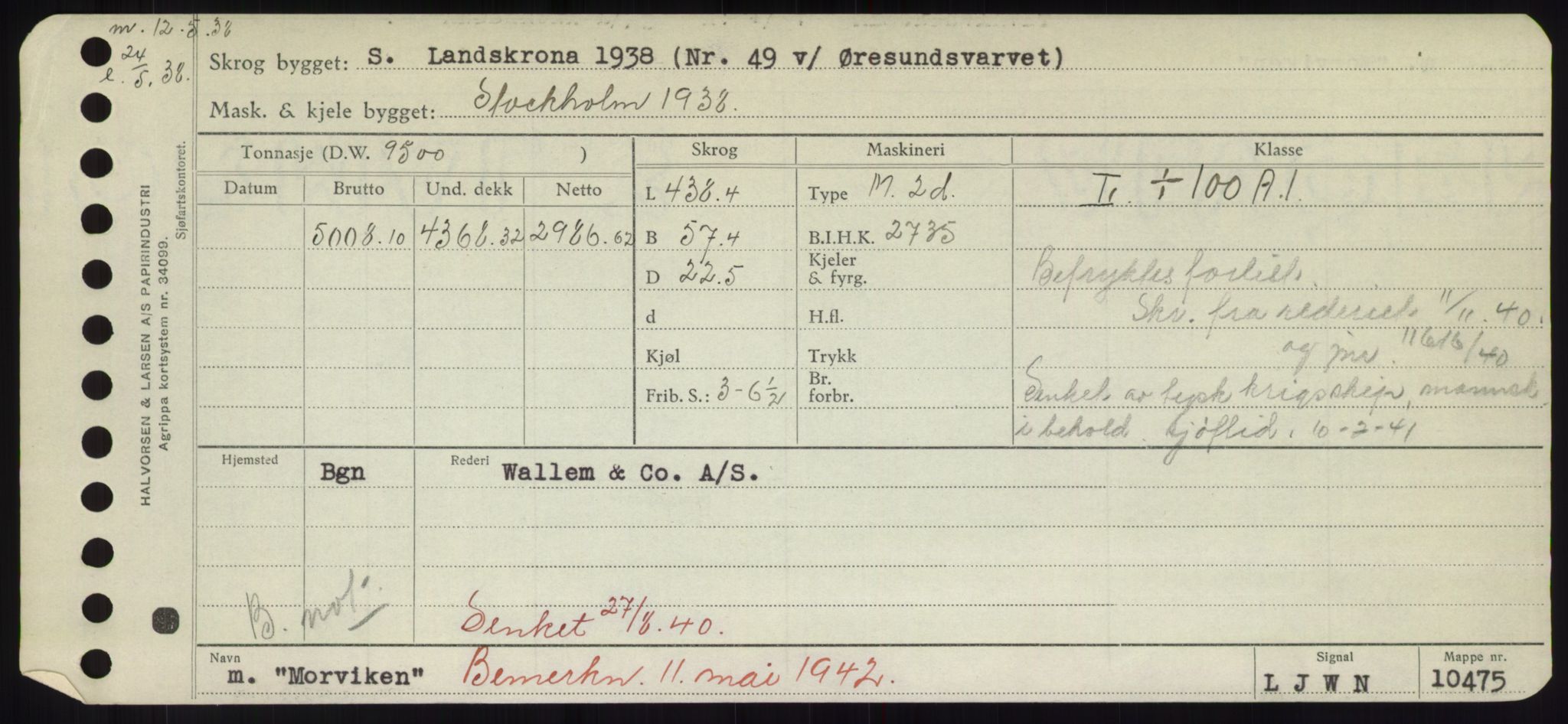 Sjøfartsdirektoratet med forløpere, Skipsmålingen, AV/RA-S-1627/H/Hd/L0025: Fartøy, Min-Mås, s. 205