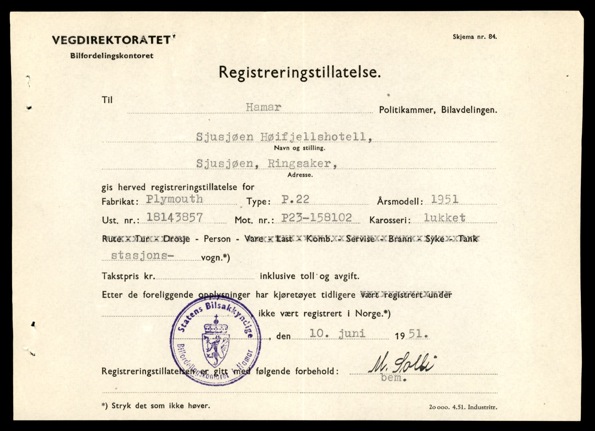 Møre og Romsdal vegkontor - Ålesund trafikkstasjon, AV/SAT-A-4099/F/Fe/L0049: Registreringskort for kjøretøy T 14864 - T 18613, 1927-1998, s. 2329