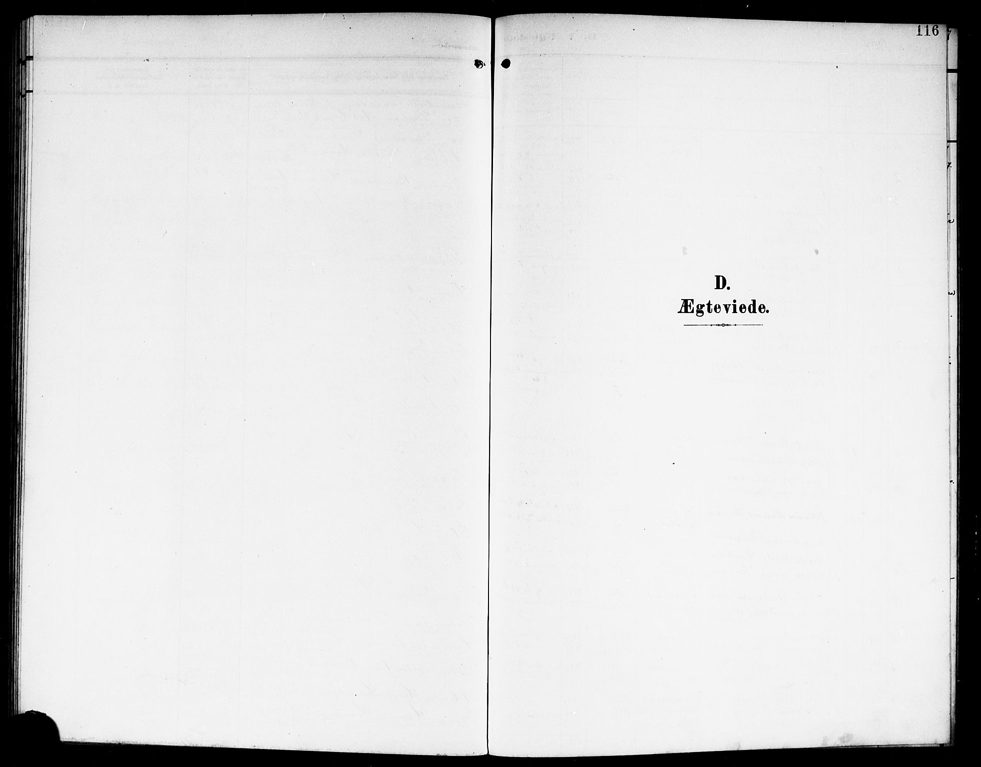 Fet prestekontor Kirkebøker, SAO/A-10370a/G/Ga/L0008: Klokkerbok nr. I 8, 1907-1920, s. 116