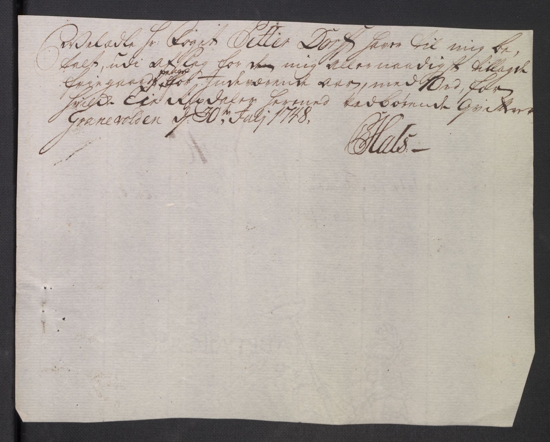 Rentekammeret inntil 1814, Reviderte regnskaper, Fogderegnskap, AV/RA-EA-4092/R18/L1346: Fogderegnskap Hadeland, Toten og Valdres, 1747-1748, s. 402