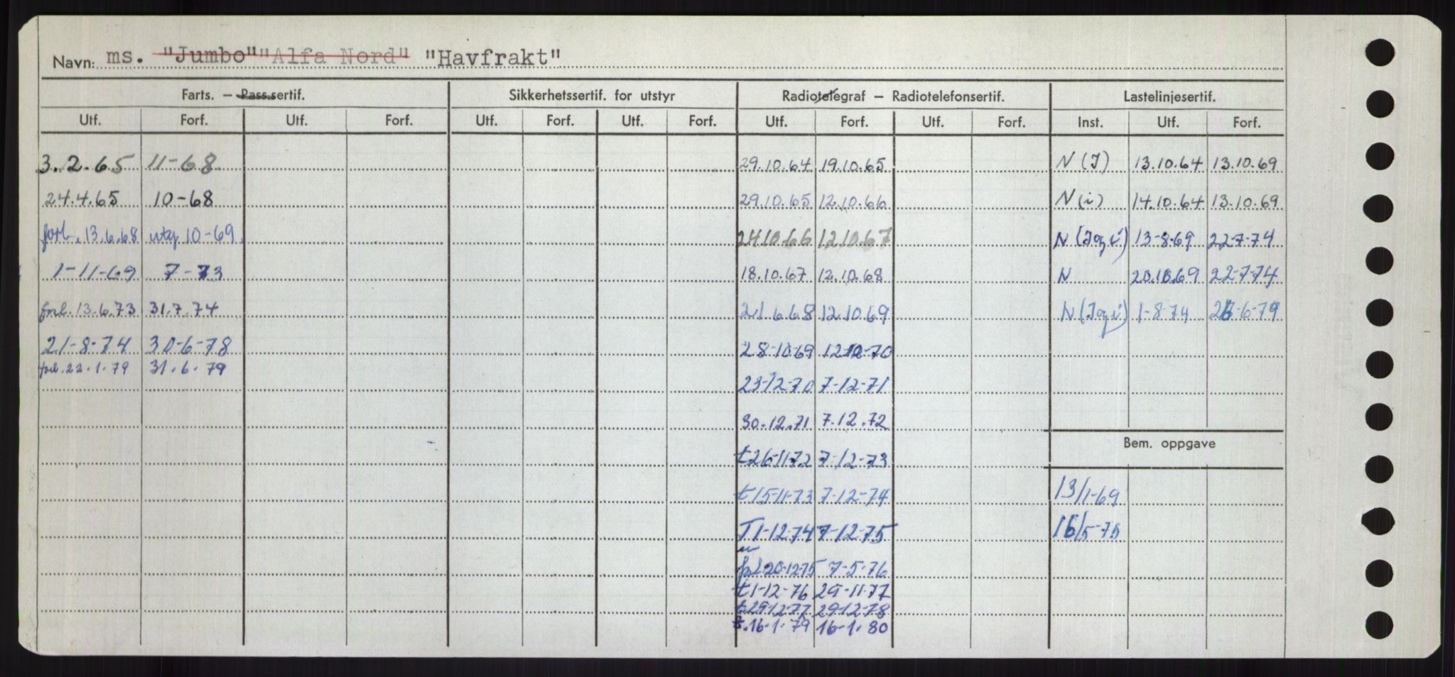 Sjøfartsdirektoratet med forløpere, Skipsmålingen, AV/RA-S-1627/H/Hd/L0014: Fartøy, H-Havl, s. 538