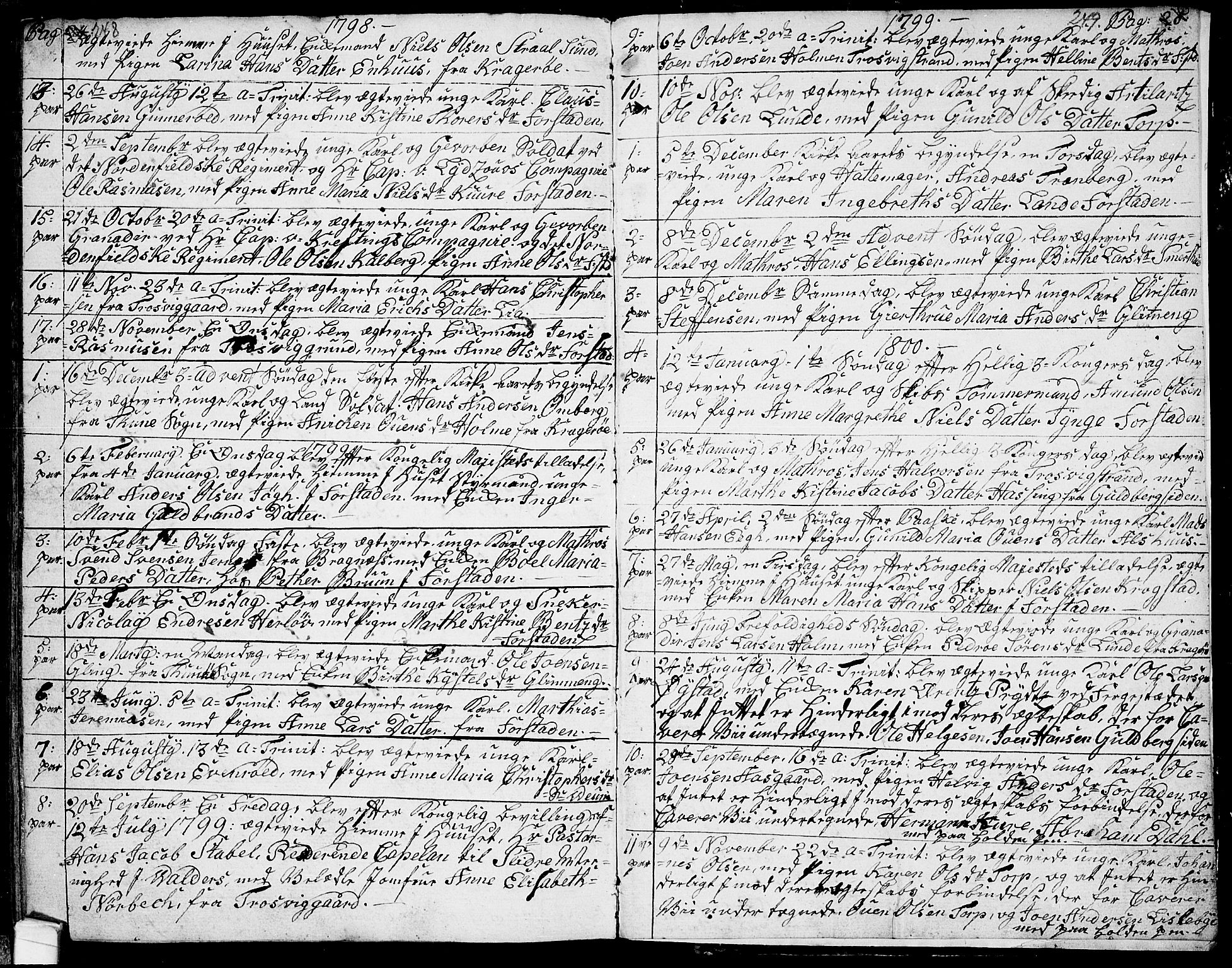 Glemmen prestekontor Kirkebøker, AV/SAO-A-10908/F/Fa/L0002: Ministerialbok nr. 2, 1771-1803, s. 248-249