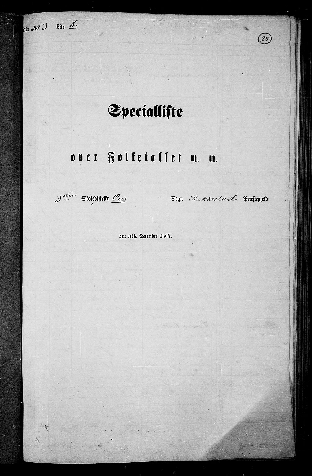 RA, Folketelling 1865 for 0128P Rakkestad prestegjeld, 1865, s. 84