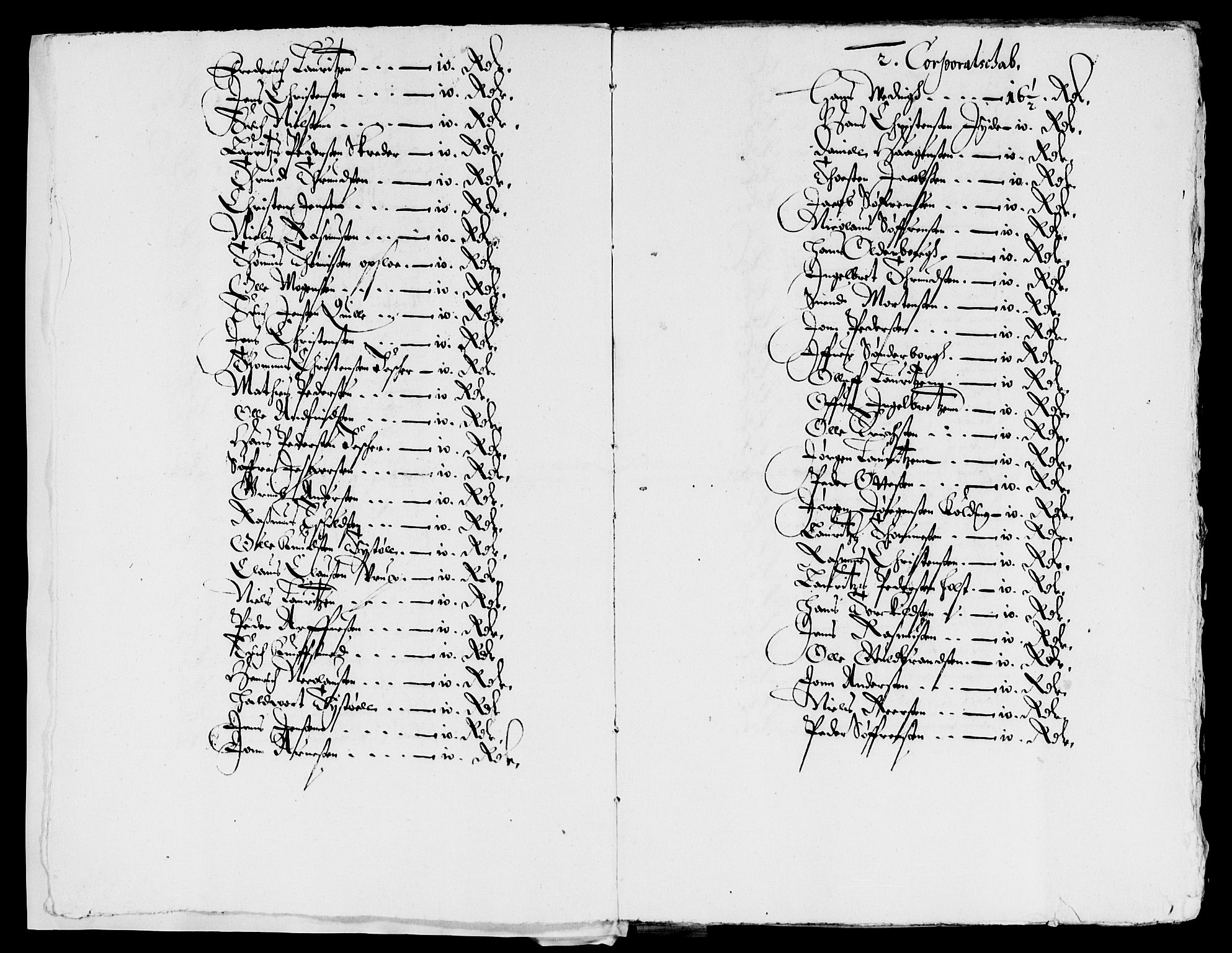 Rentekammeret inntil 1814, Reviderte regnskaper, Lensregnskaper, AV/RA-EA-5023/R/Rb/Rba/L0176: Akershus len, 1643-1644