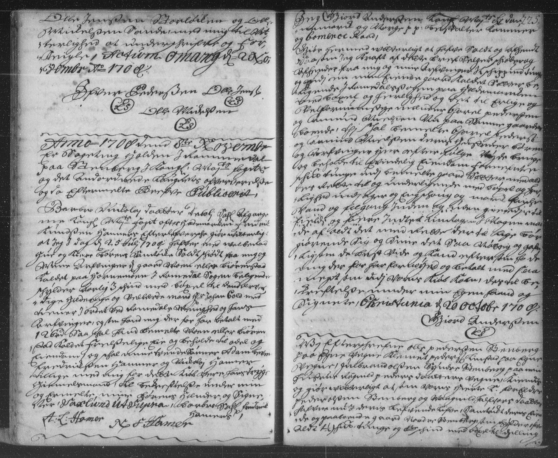 Hedemarken sorenskriveri, SAH/TING-034/H/Hb/L0001: Pantebok nr. 1, 1700-1713, s. 225