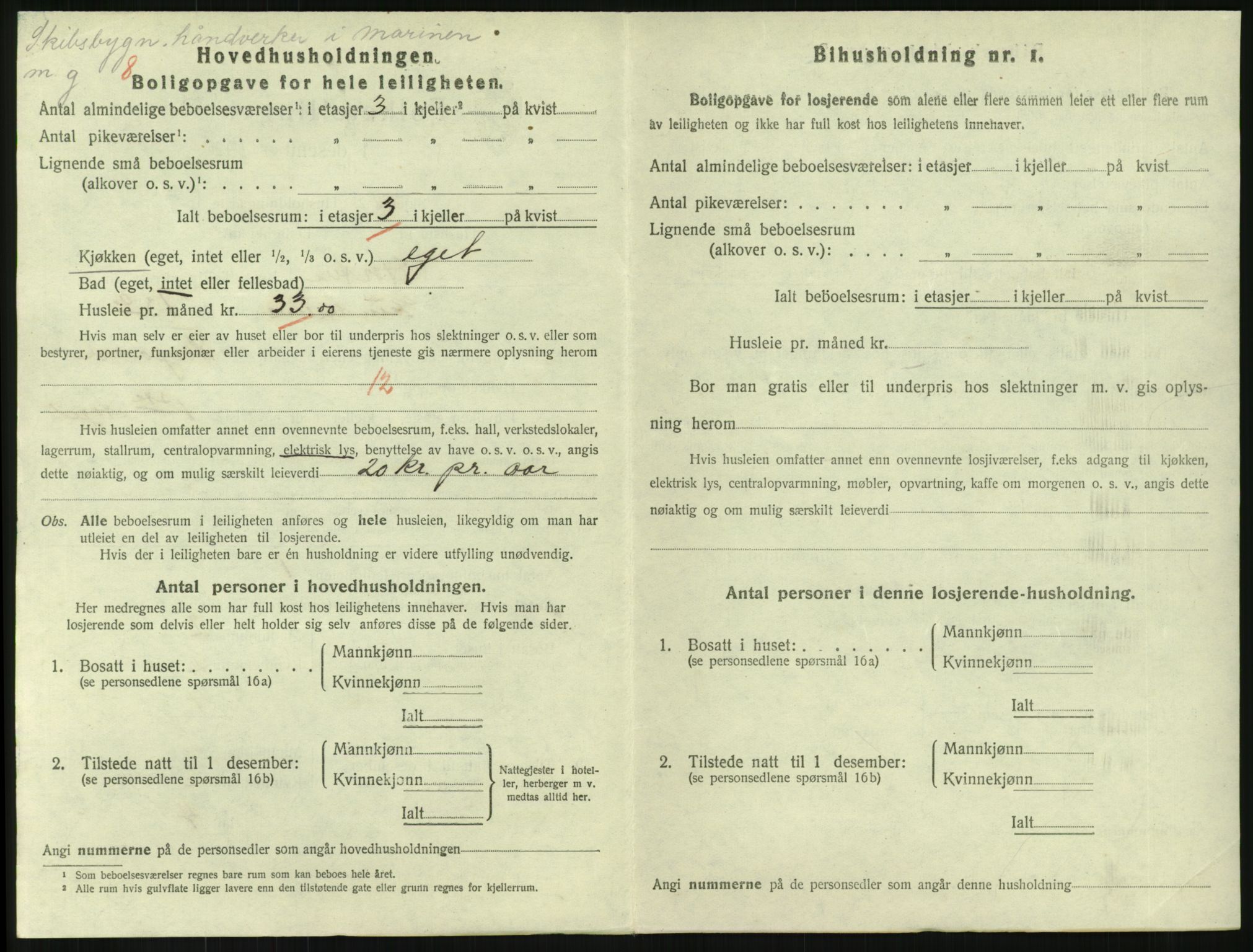 SAKO, Folketelling 1920 for 0703 Horten kjøpstad, 1920, s. 3722