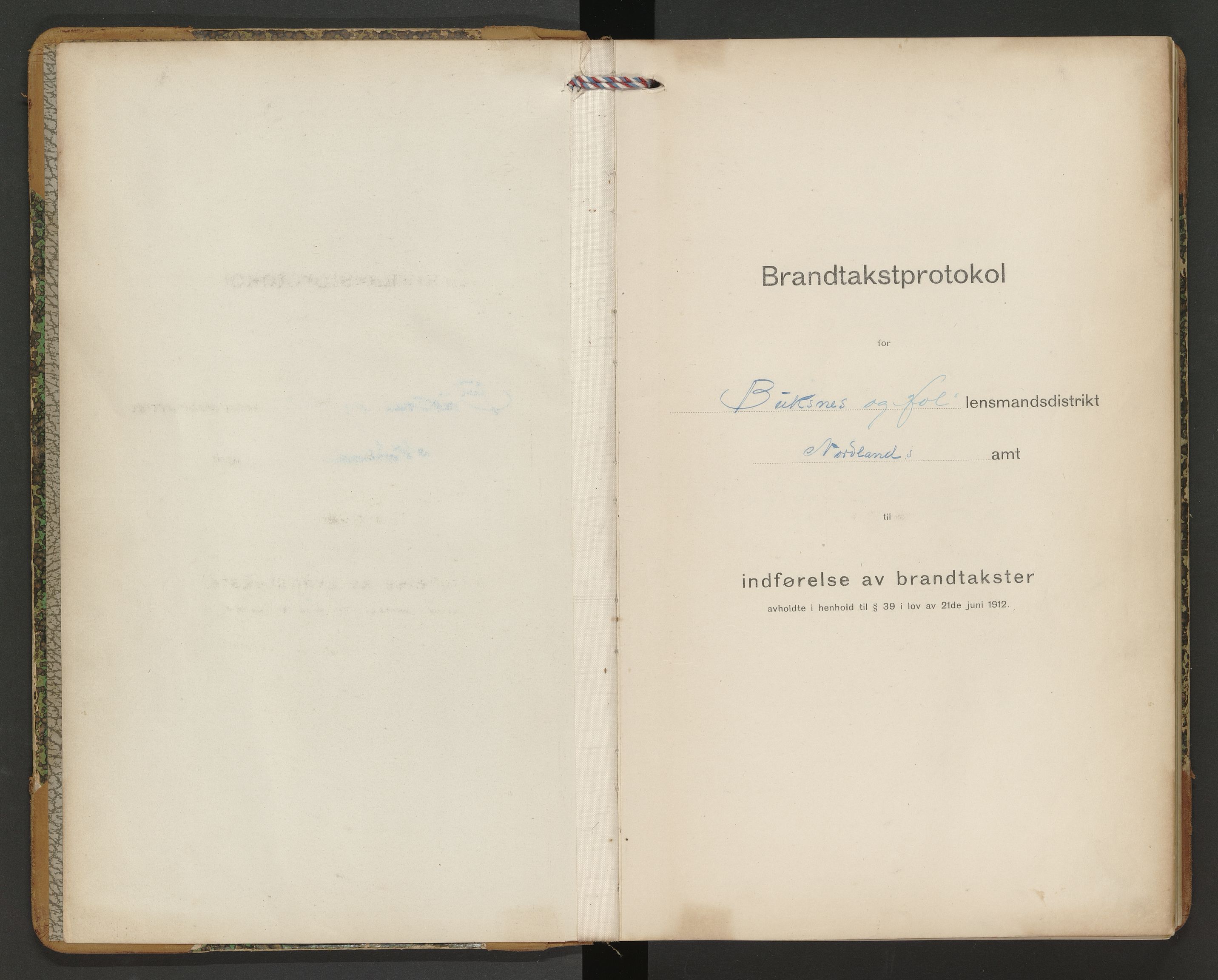 Norges Brannkasse Hol, AV/SAT-A-5601/BT/L0014: Branntakstprotokoll med skjema, 1918-1921