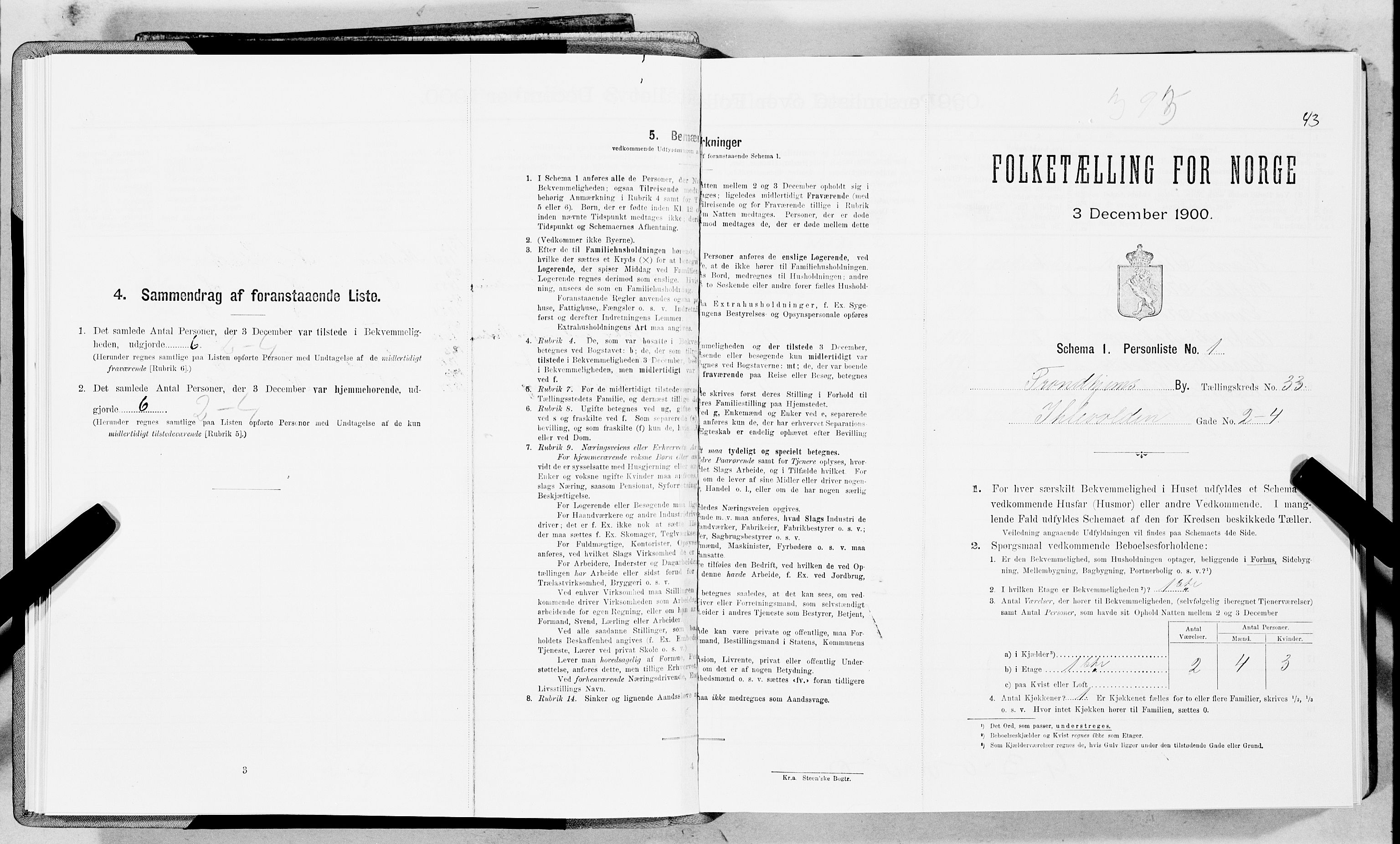 SAT, Folketelling 1900 for 1601 Trondheim kjøpstad, 1900, s. 5363