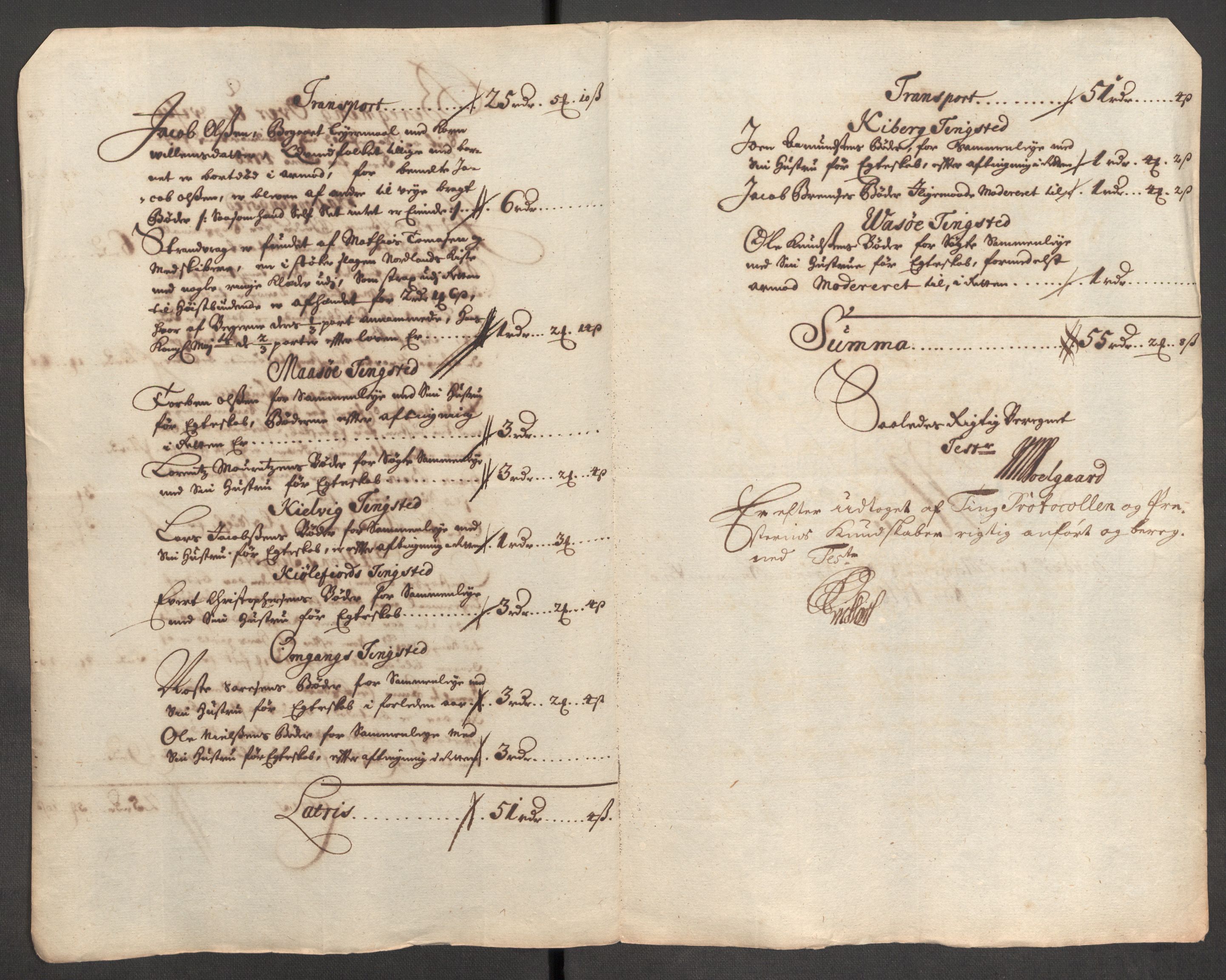 Rentekammeret inntil 1814, Reviderte regnskaper, Fogderegnskap, RA/EA-4092/R69/L4855: Fogderegnskap Finnmark/Vardøhus, 1709-1712, s. 304