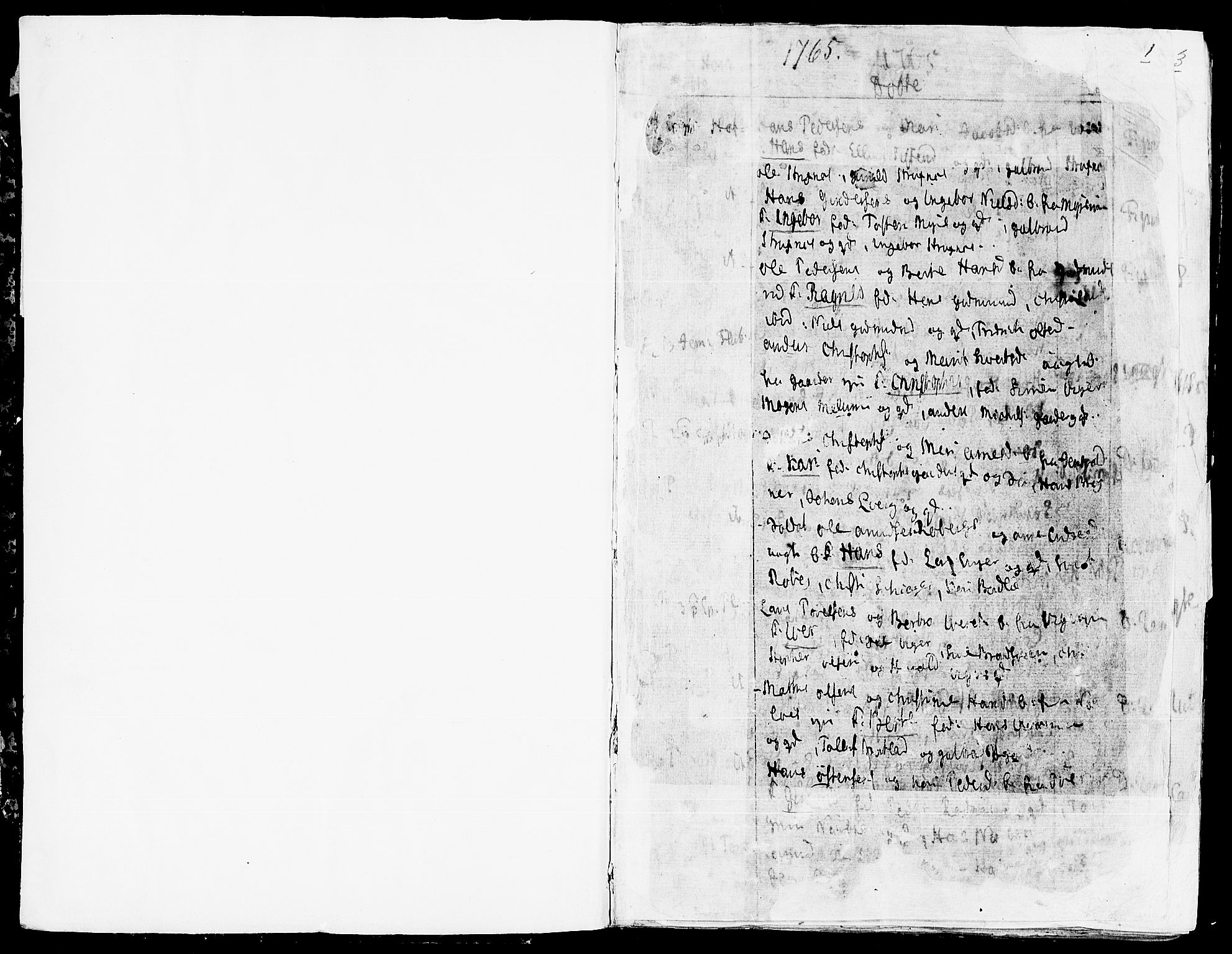 Land prestekontor, AV/SAH-PREST-120/H/Ha/Haa/L0005: Ministerialbok nr. 5, 1765-1784, s. 0-1