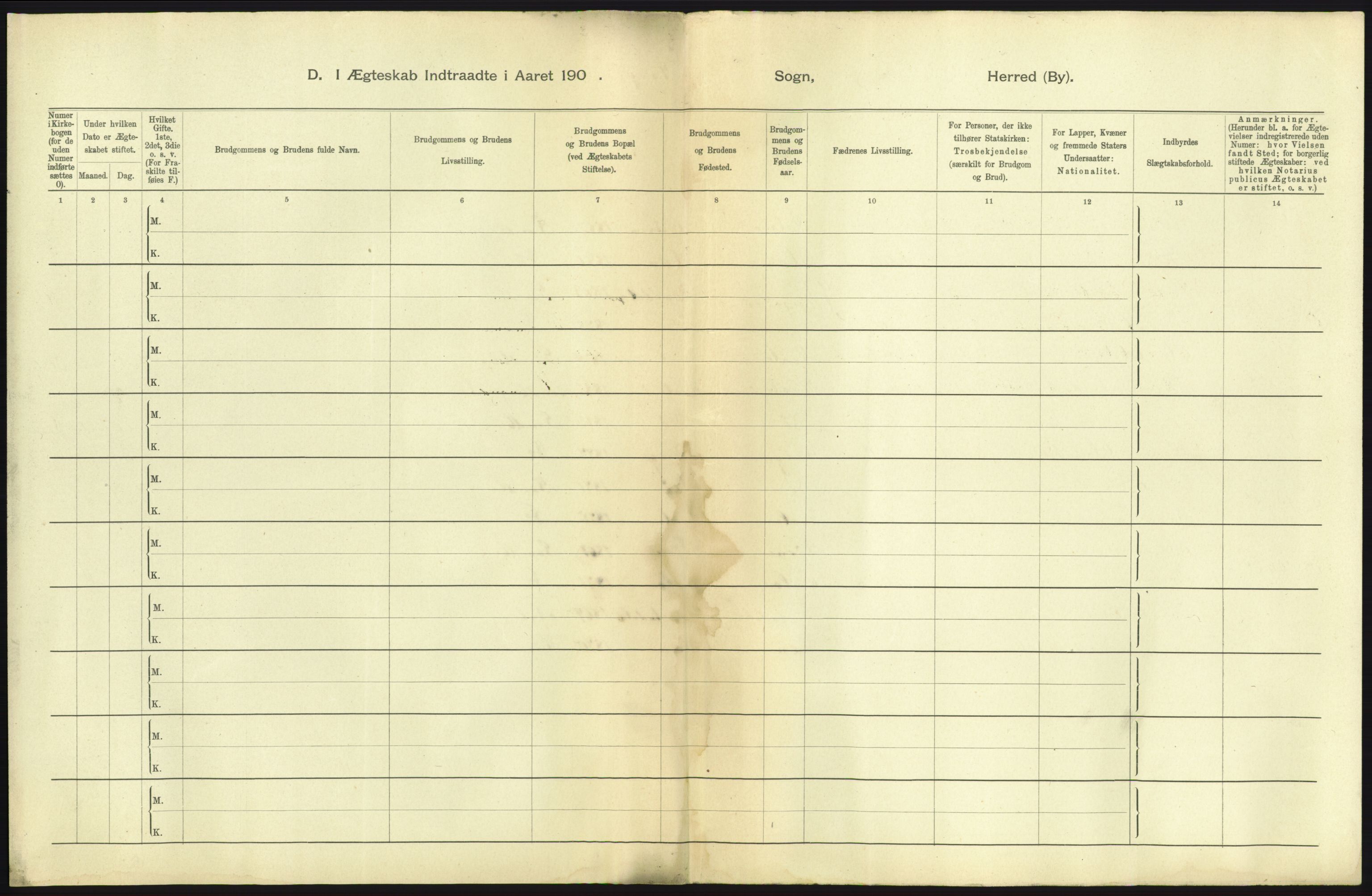 Statistisk sentralbyrå, Sosiodemografiske emner, Befolkning, AV/RA-S-2228/D/Df/Dfa/Dfab/L0006: Kristians amt: Fødte, gifte, døde, 1904, s. 697