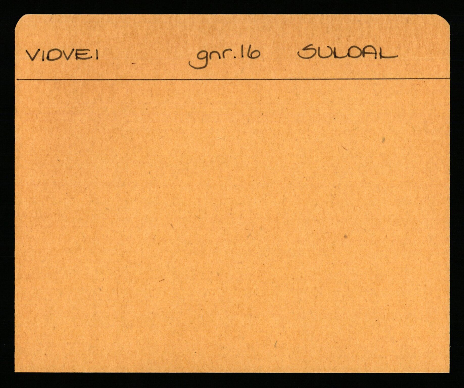 Statsarkivet i Stavanger, AV/SAST-A-101971/03/Y/Ym/L0066: Åstedskort sortert etter gårdsnavn: Veshovde - Vik, 1600-1950, s. 358