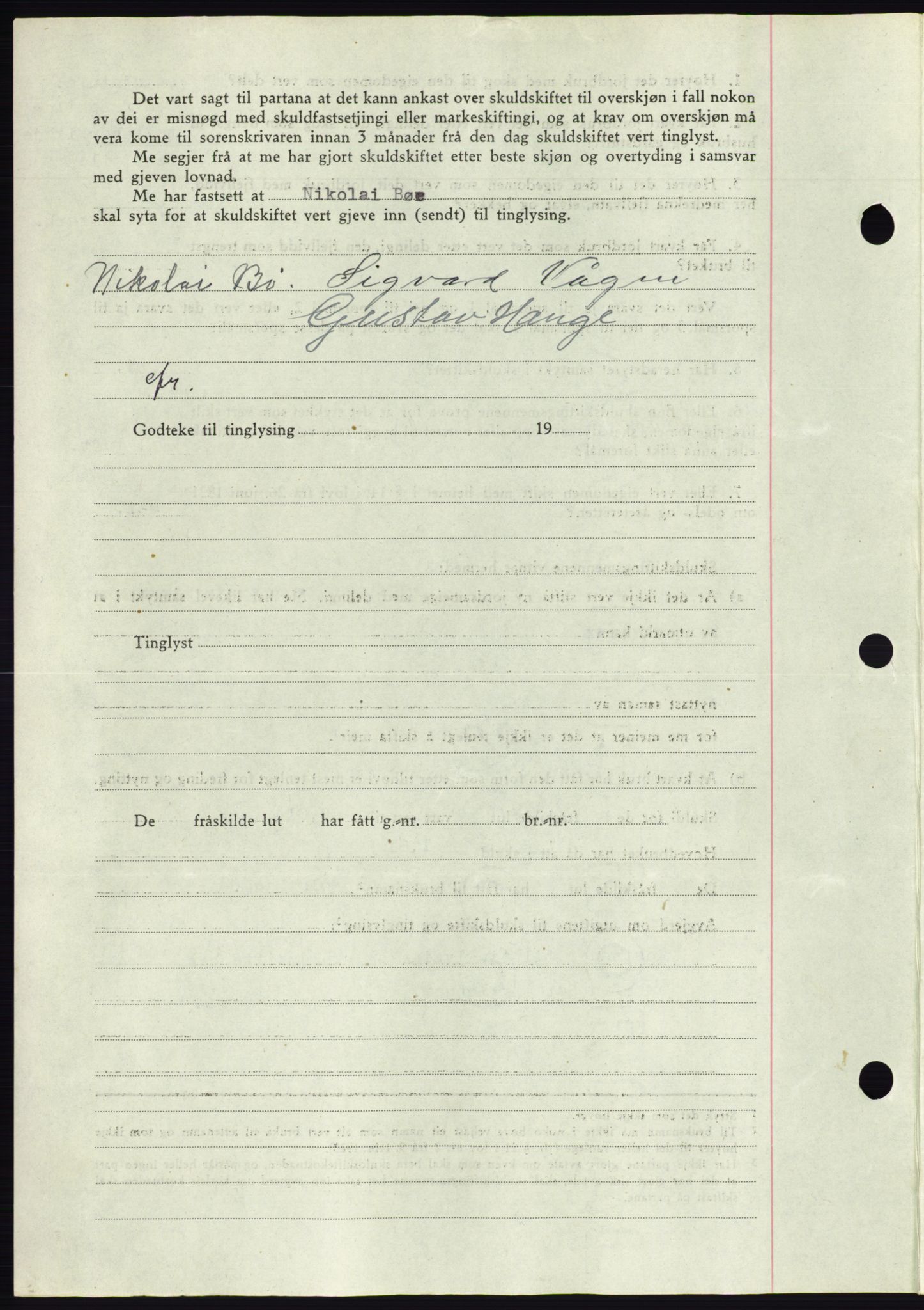 Søre Sunnmøre sorenskriveri, AV/SAT-A-4122/1/2/2C/L0076: Pantebok nr. 2A, 1943-1944, Dagboknr: 676/1944