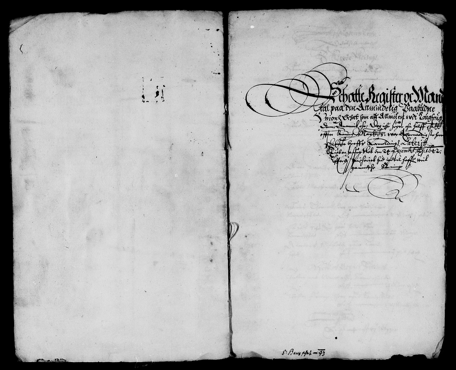 Rentekammeret inntil 1814, Reviderte regnskaper, Lensregnskaper, RA/EA-5023/R/Rb/Rbz/L0030: Nordlandenes len, 1638-1644