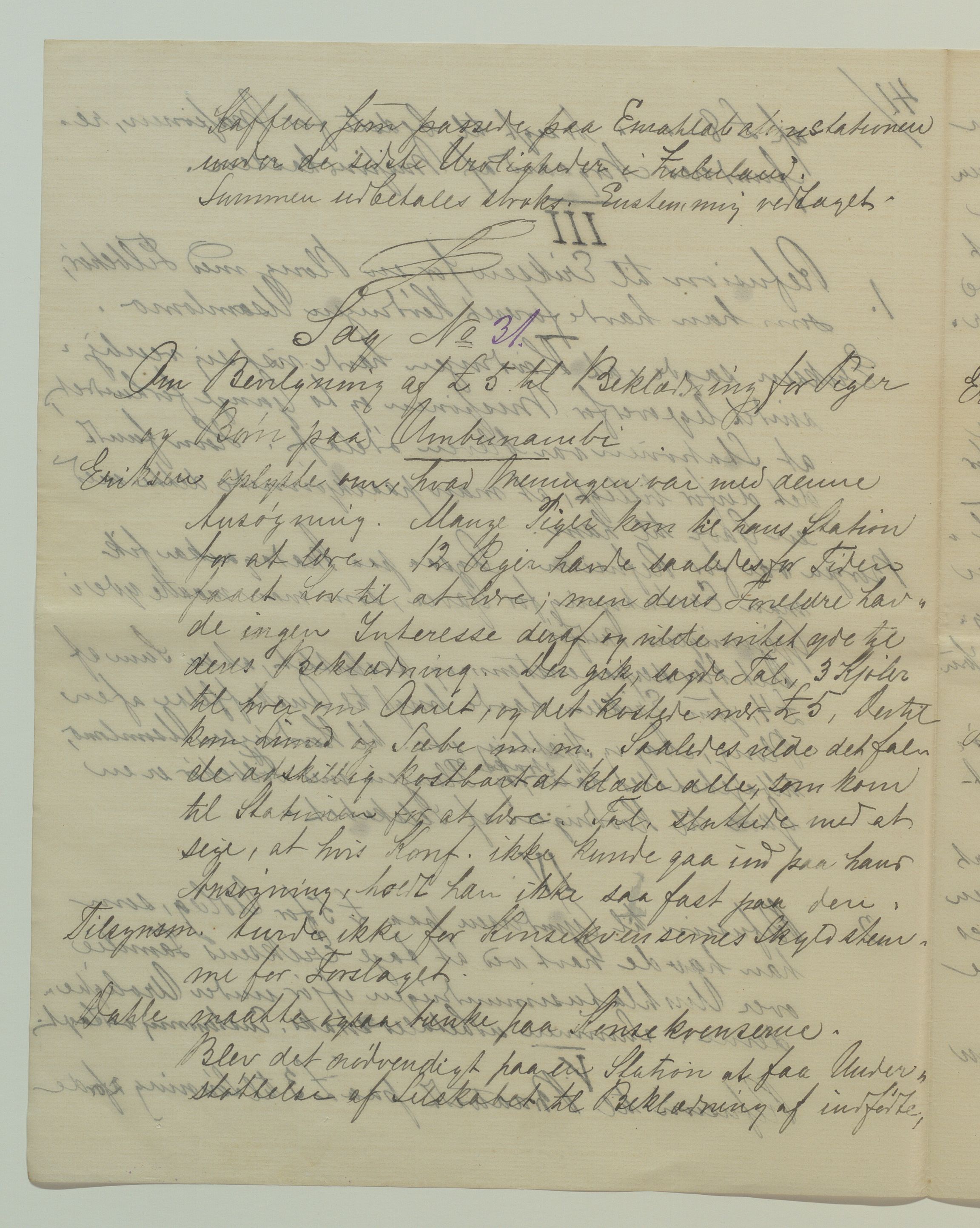 Det Norske Misjonsselskap - hovedadministrasjonen, VID/MA-A-1045/D/Da/Daa/L0037/0012: Konferansereferat og årsberetninger / Konferansereferat fra Sør-Afrika., 1889