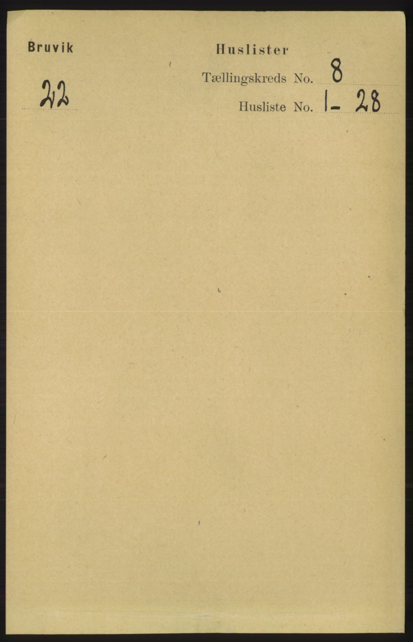 RA, Folketelling 1891 for 1251 Bruvik herred, 1891, s. 2860