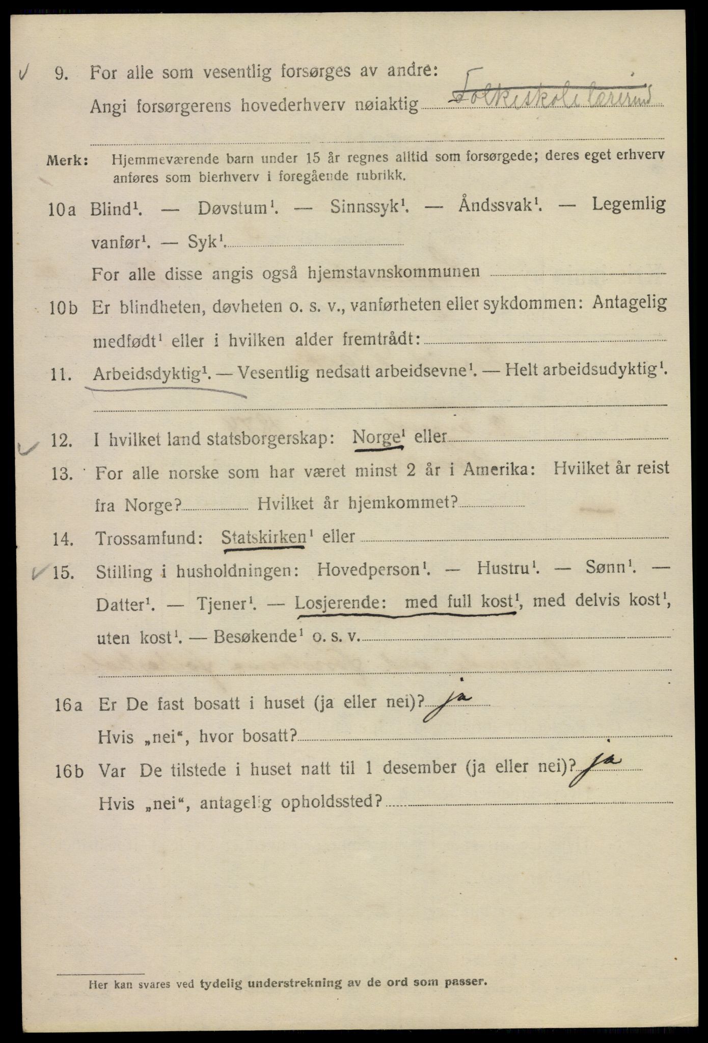 SAO, Folketelling 1920 for 0301 Kristiania kjøpstad, 1920, s. 367926