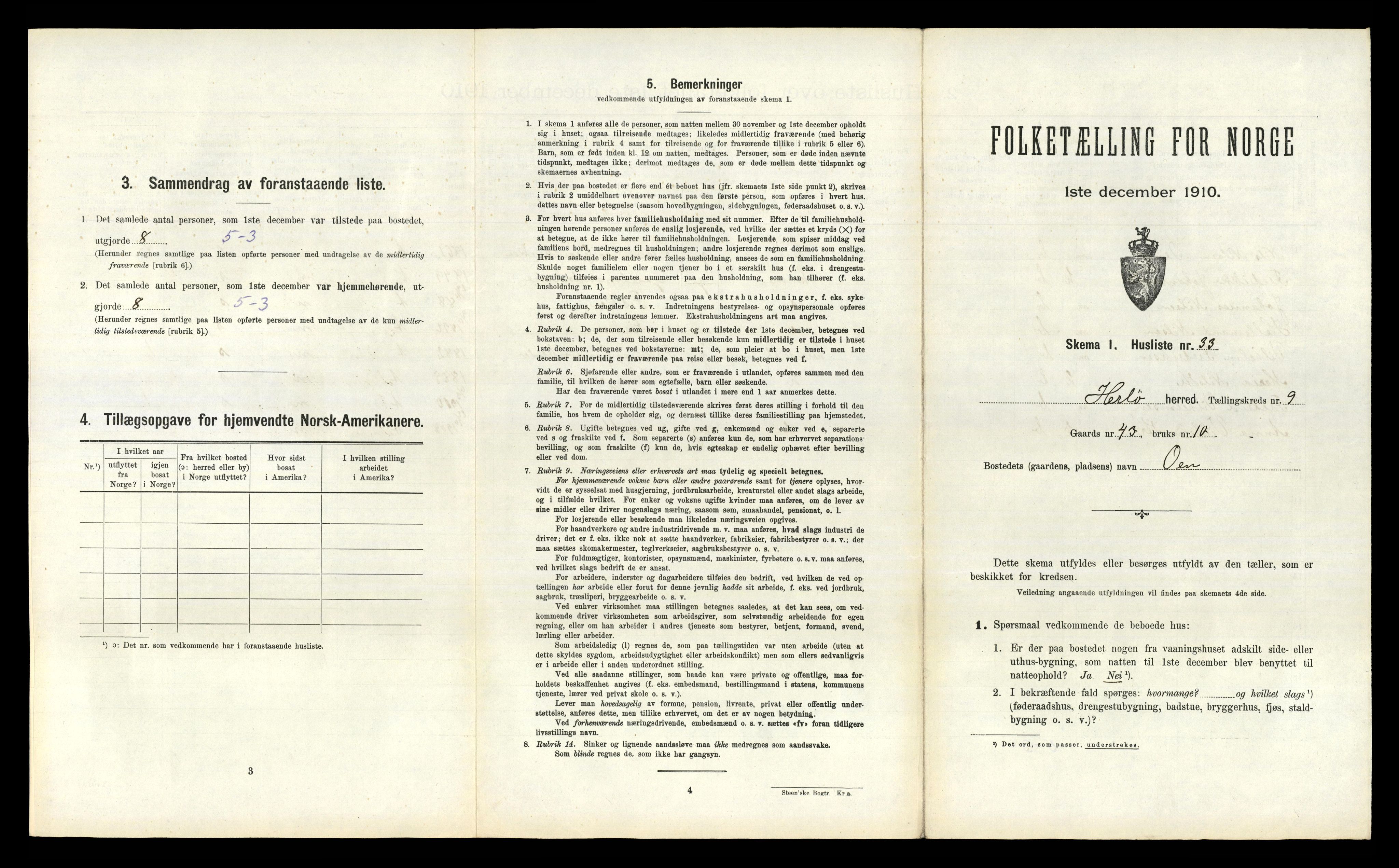 RA, Folketelling 1910 for 1258 Herdla herred, 1910, s. 1060