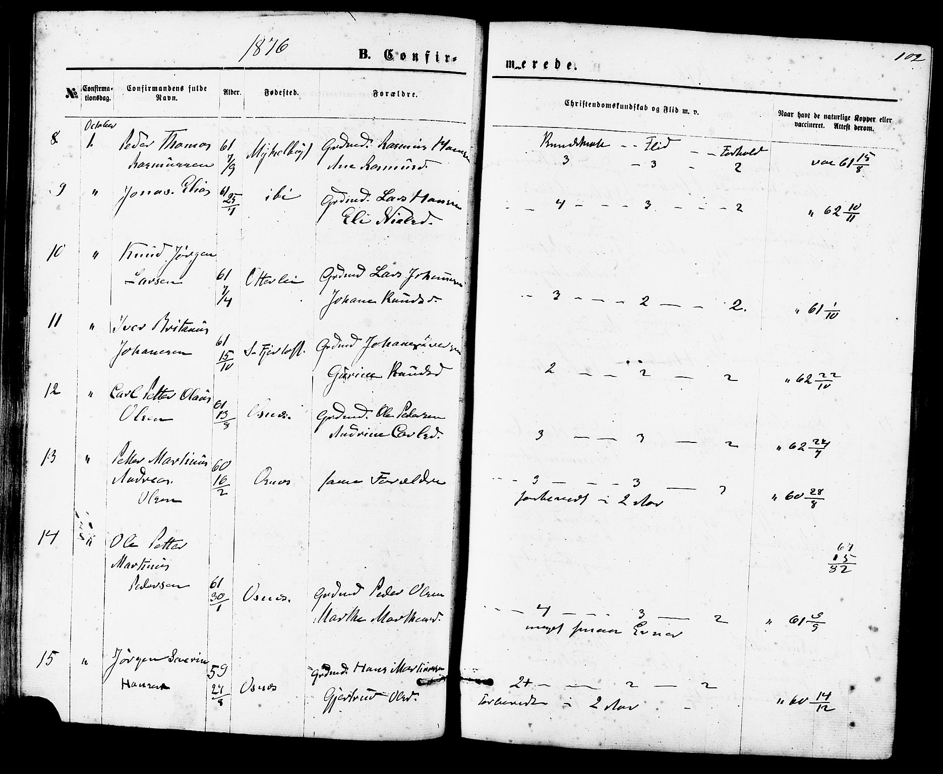 Ministerialprotokoller, klokkerbøker og fødselsregistre - Møre og Romsdal, AV/SAT-A-1454/536/L0500: Ministerialbok nr. 536A09, 1876-1889, s. 102