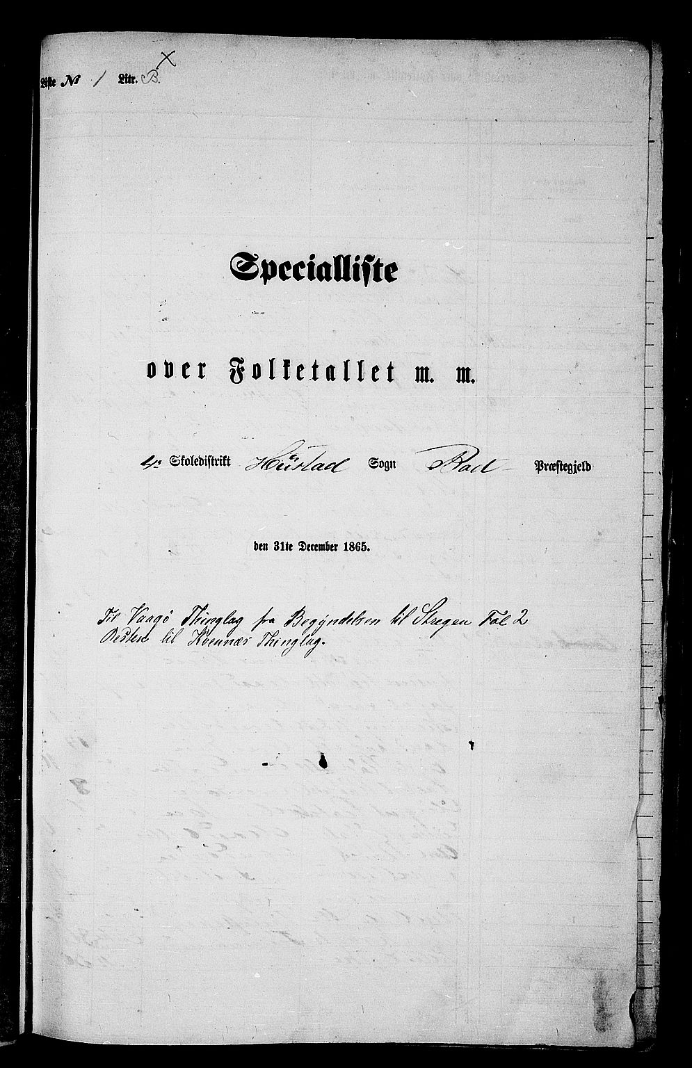 RA, Folketelling 1865 for 1549P Bud prestegjeld, 1865, s. 25