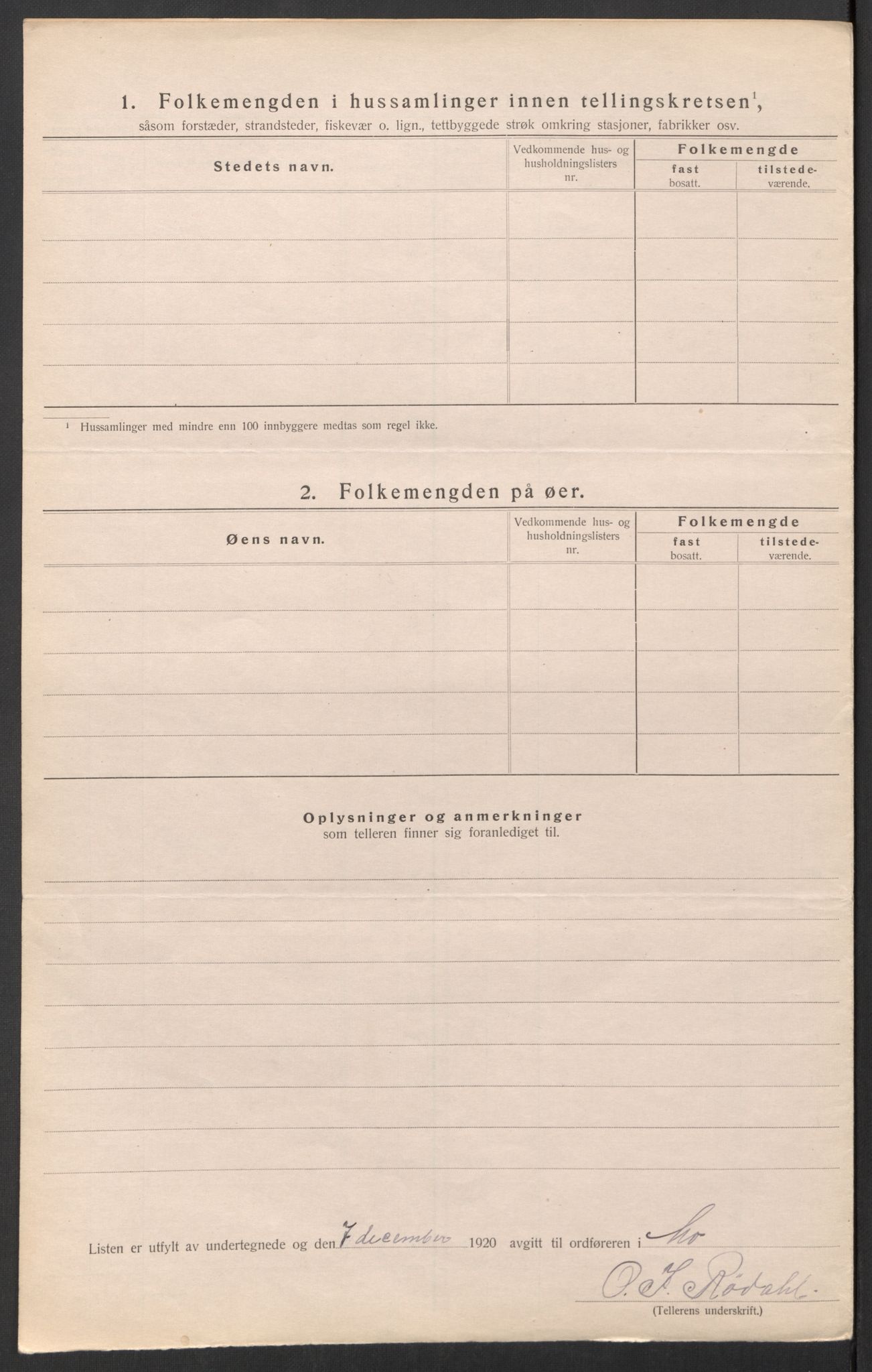 SAT, Folketelling 1920 for 1833 Mo herred, 1920, s. 40