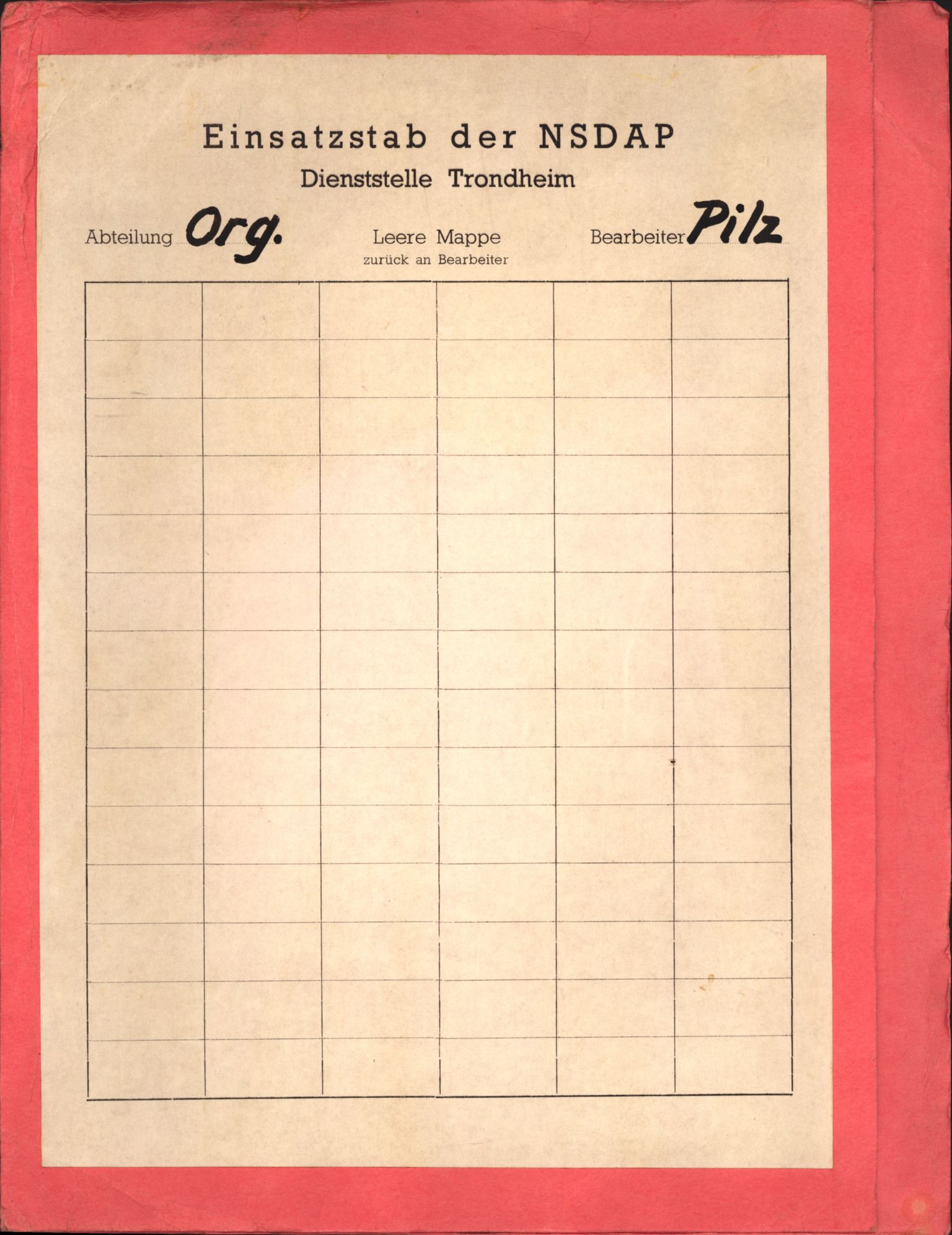 Forsvarets Overkommando. 2 kontor. Arkiv 11.4. Spredte tyske arkivsaker, AV/RA-RAFA-7031/D/Dar/Darb/L0015: Reichskommissariat - NSDAP in Norwegen, 1938-1945, s. 647