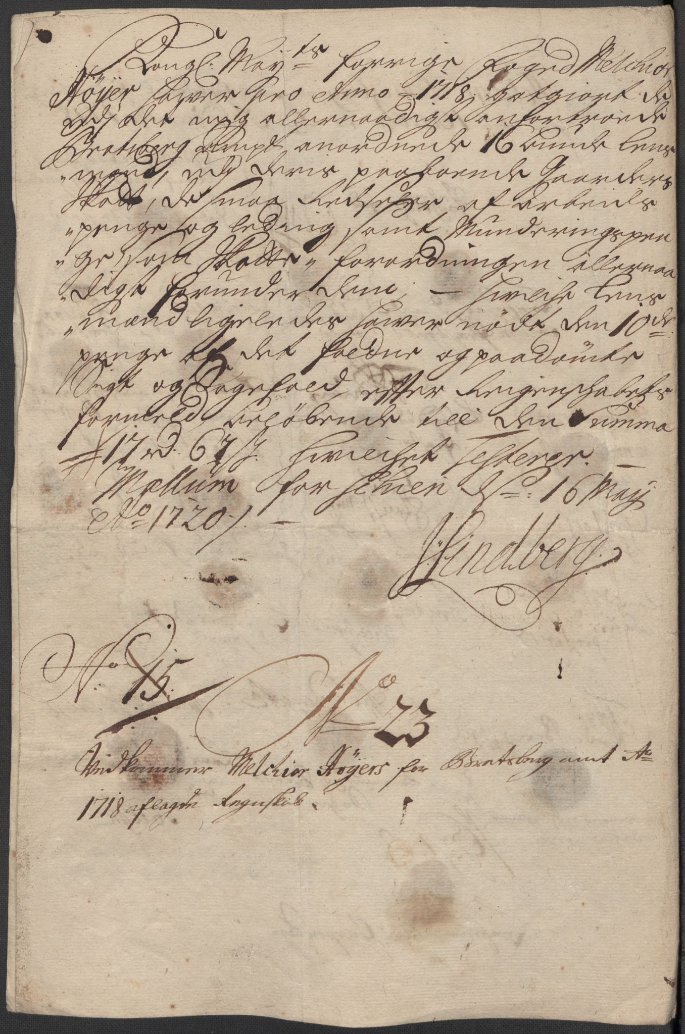 Rentekammeret inntil 1814, Reviderte regnskaper, Fogderegnskap, RA/EA-4092/R36/L2130: Fogderegnskap Øvre og Nedre Telemark og Bamble, 1718, s. 299