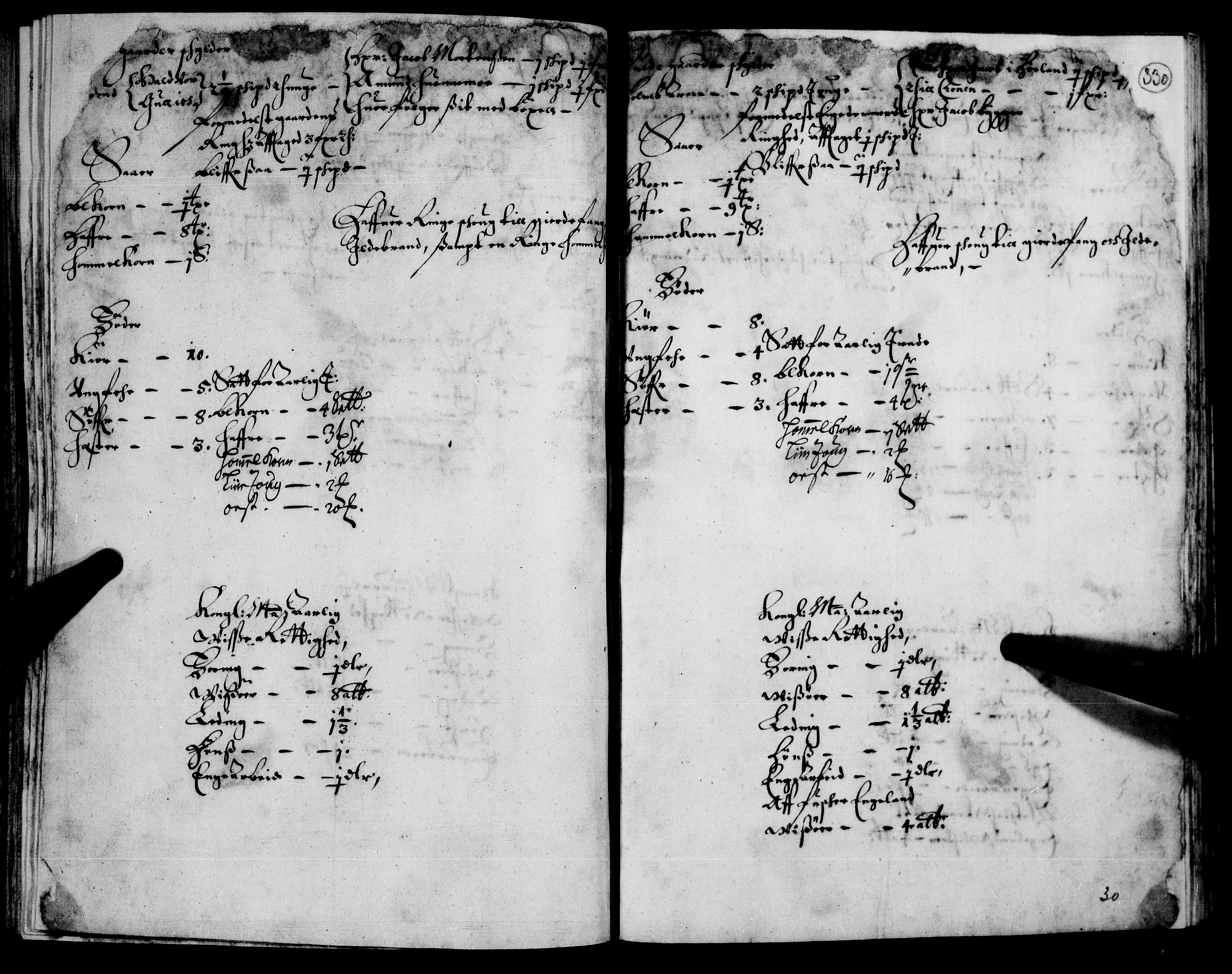 Rentekammeret inntil 1814, Realistisk ordnet avdeling, AV/RA-EA-4070/N/Nb/Nba/L0008: Nedre Romerike fogderi, 2. del, 1666, s. 329b-330a