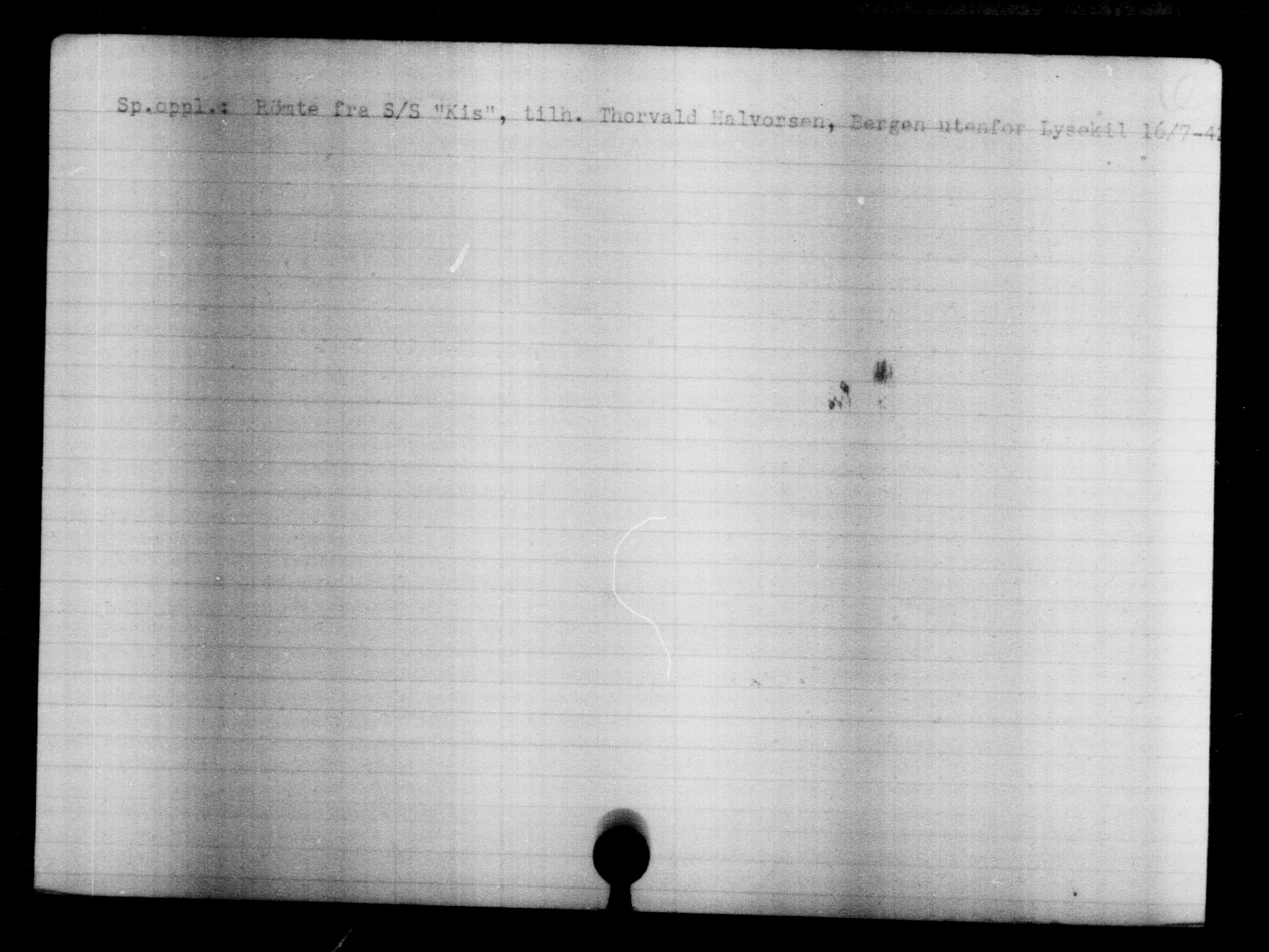 Den Kgl. Norske Legasjons Flyktningskontor, AV/RA-S-6753/V/Va/L0004: Kjesäterkartoteket.  Flyktningenr. 3496-6610, 1940-1945, s. 2668