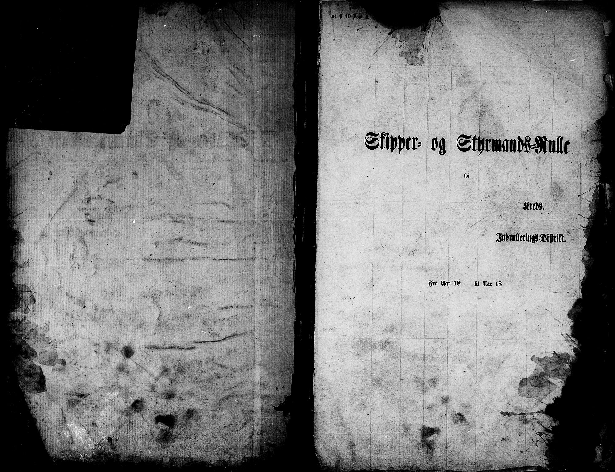 Moss mønstringskontor, SAO/A-10569d/F/Fc/Fcc/L0002: Skipper- og styrmannsrulle, 1860, s. 2